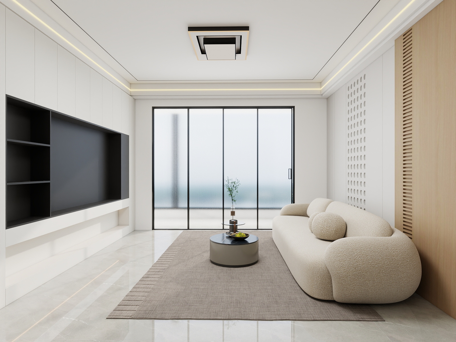 500一套_韩昊霖-现代简约157㎡4室装修效果图