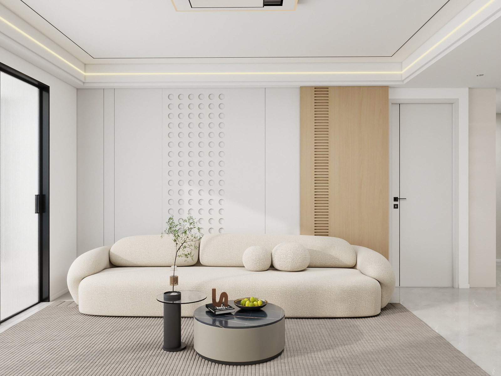 500一套_韩昊霖-现代简约157㎡4室装修效果图