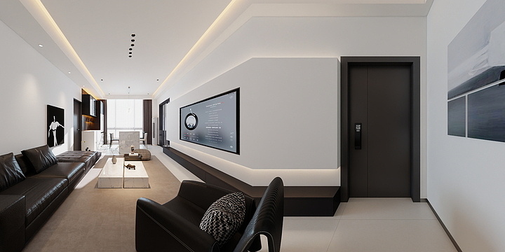 效果表现工作室-现代-装修设计方案