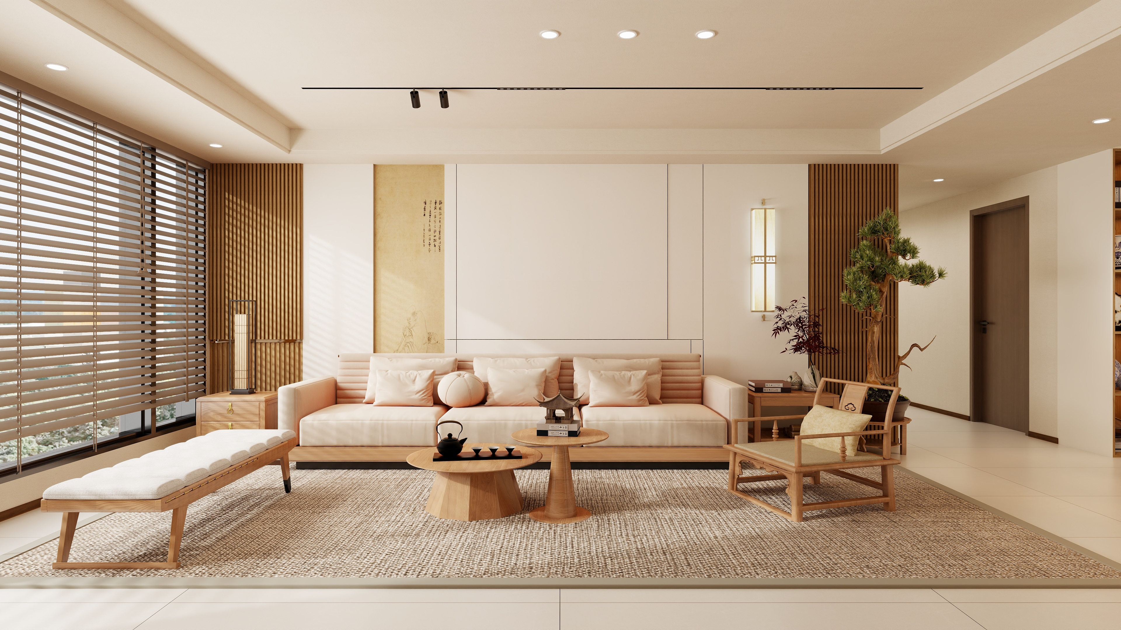 星空设计工作室Design-小区房现代简约131㎡3室-装修设计方案