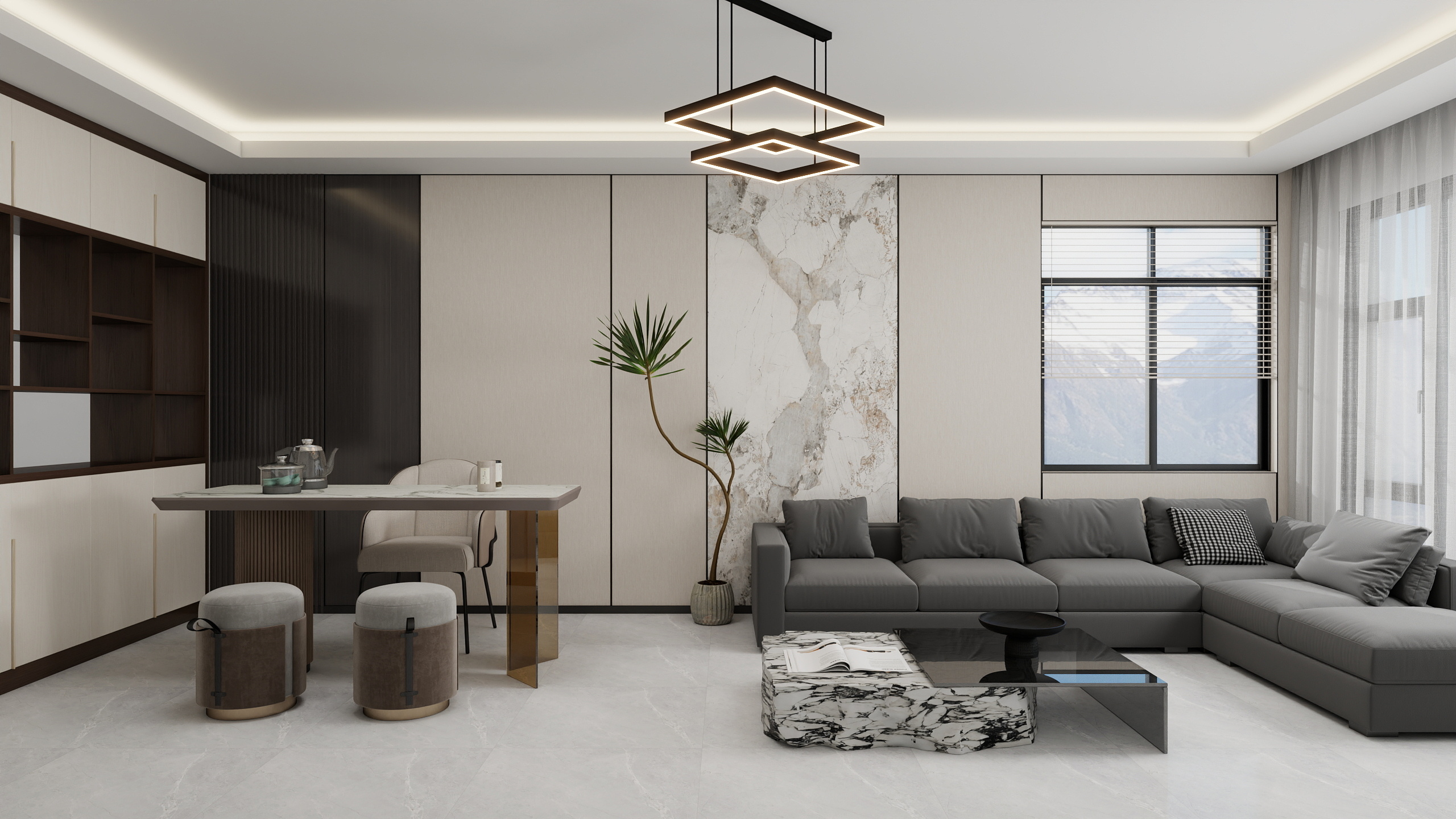 一宥设计-沙发背景-装修设计方案