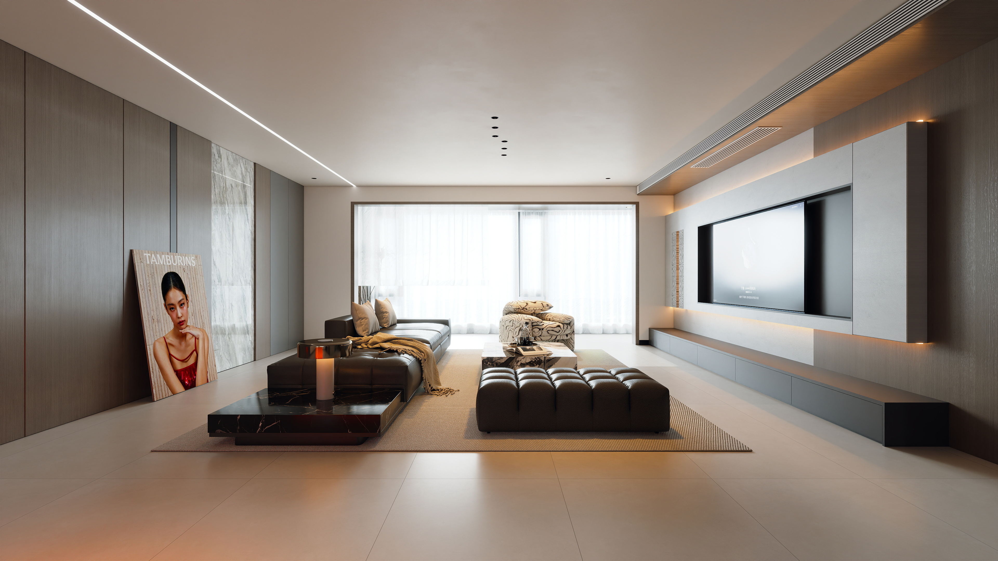 星空设计工作室Design-意式185㎡4室-装修设计方案