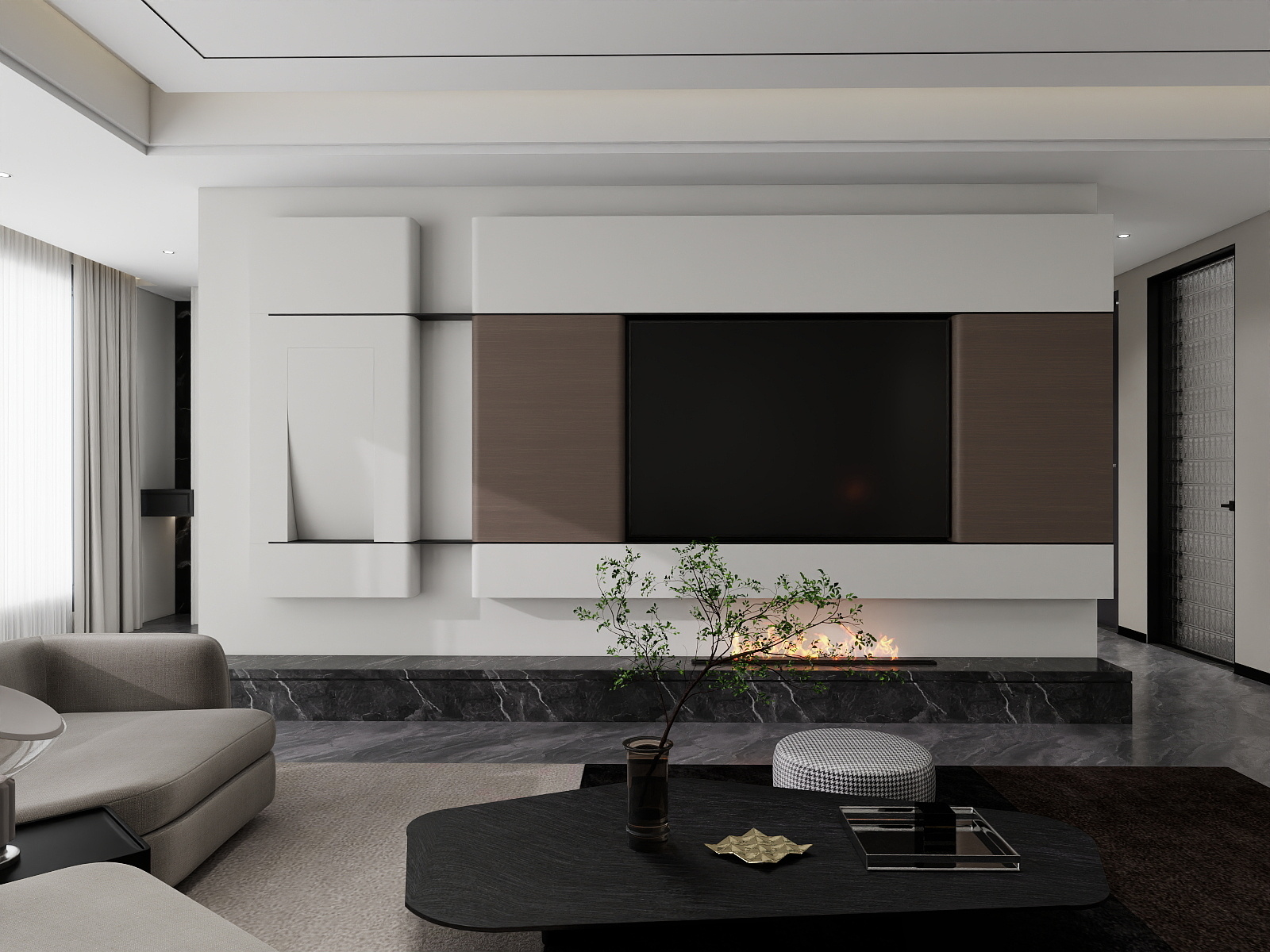 500一套_韩昊霖-现代风格装修效果图