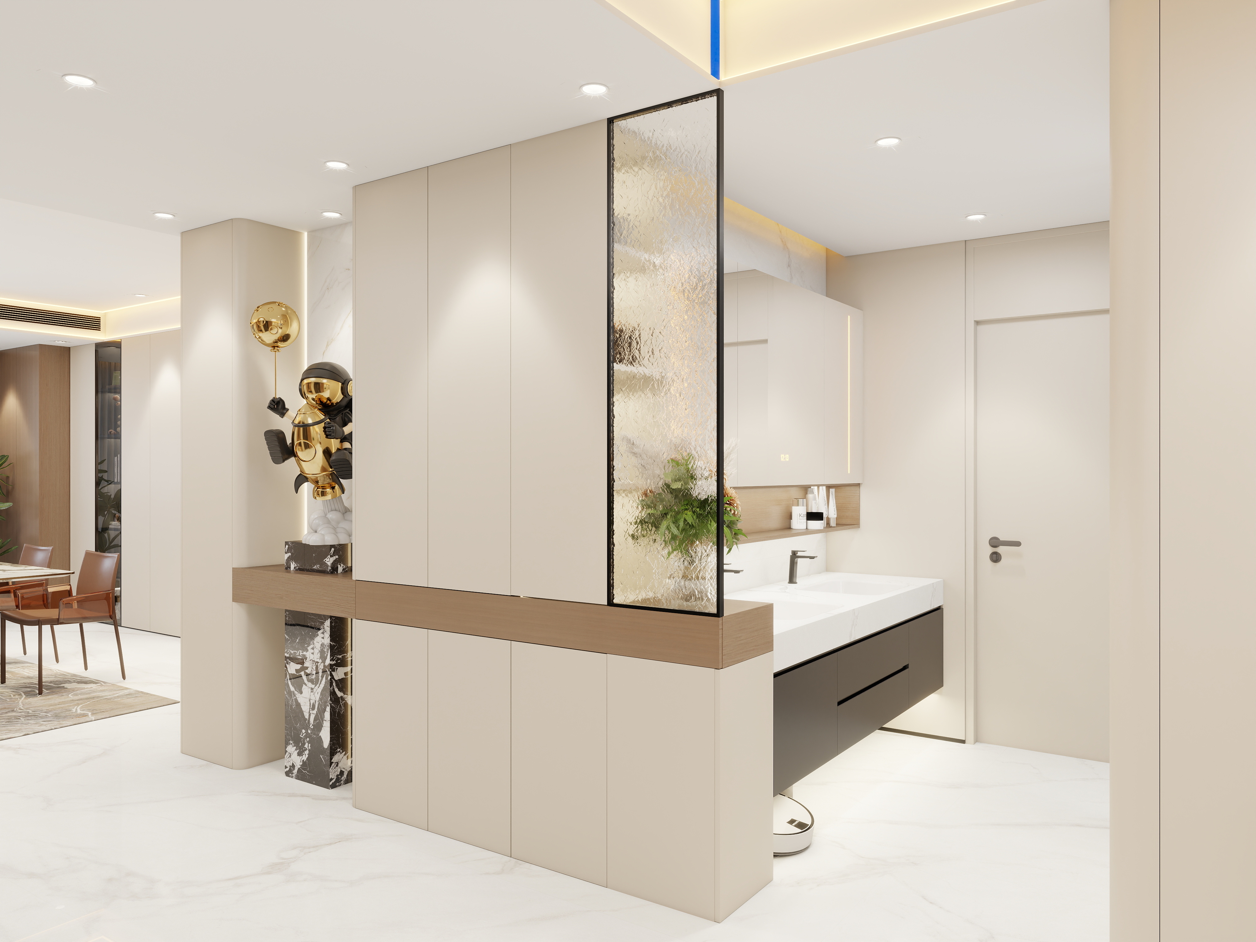 画巢设计工作室-意式轻奢150平三室 -装修设计方案