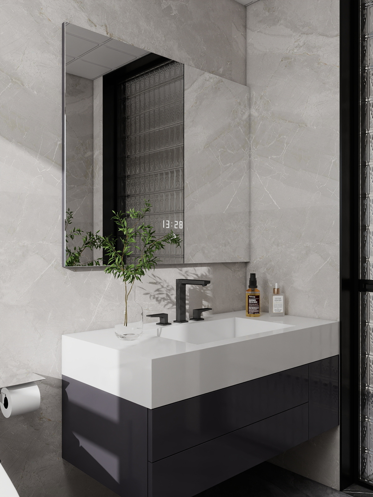 500一套_韩昊霖-新中式130平装修效果图