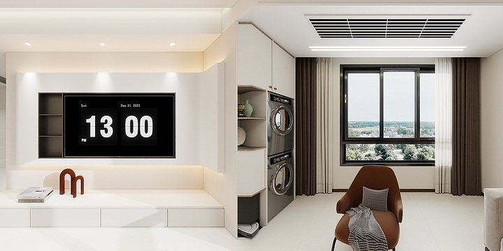 贝海设计-陈乐-江总雅居设计方案-装修设计方案