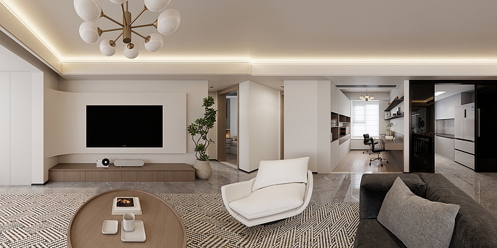 Niusup2效果图-（观山樾）改 - 副本-装修设计方案