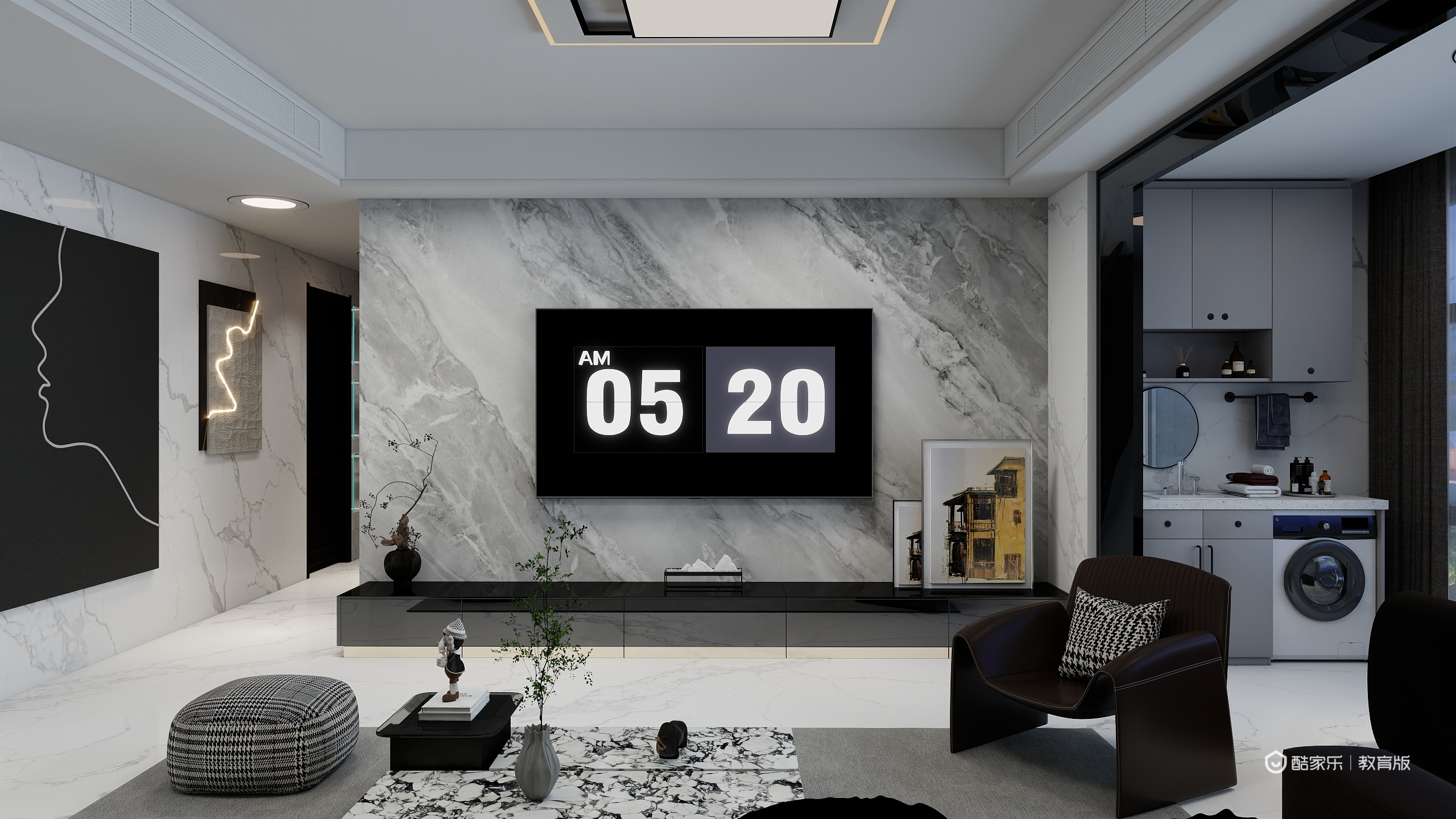 曾希敏o.o-三水区工业中等专业学校-曾希敏-装修设计方案