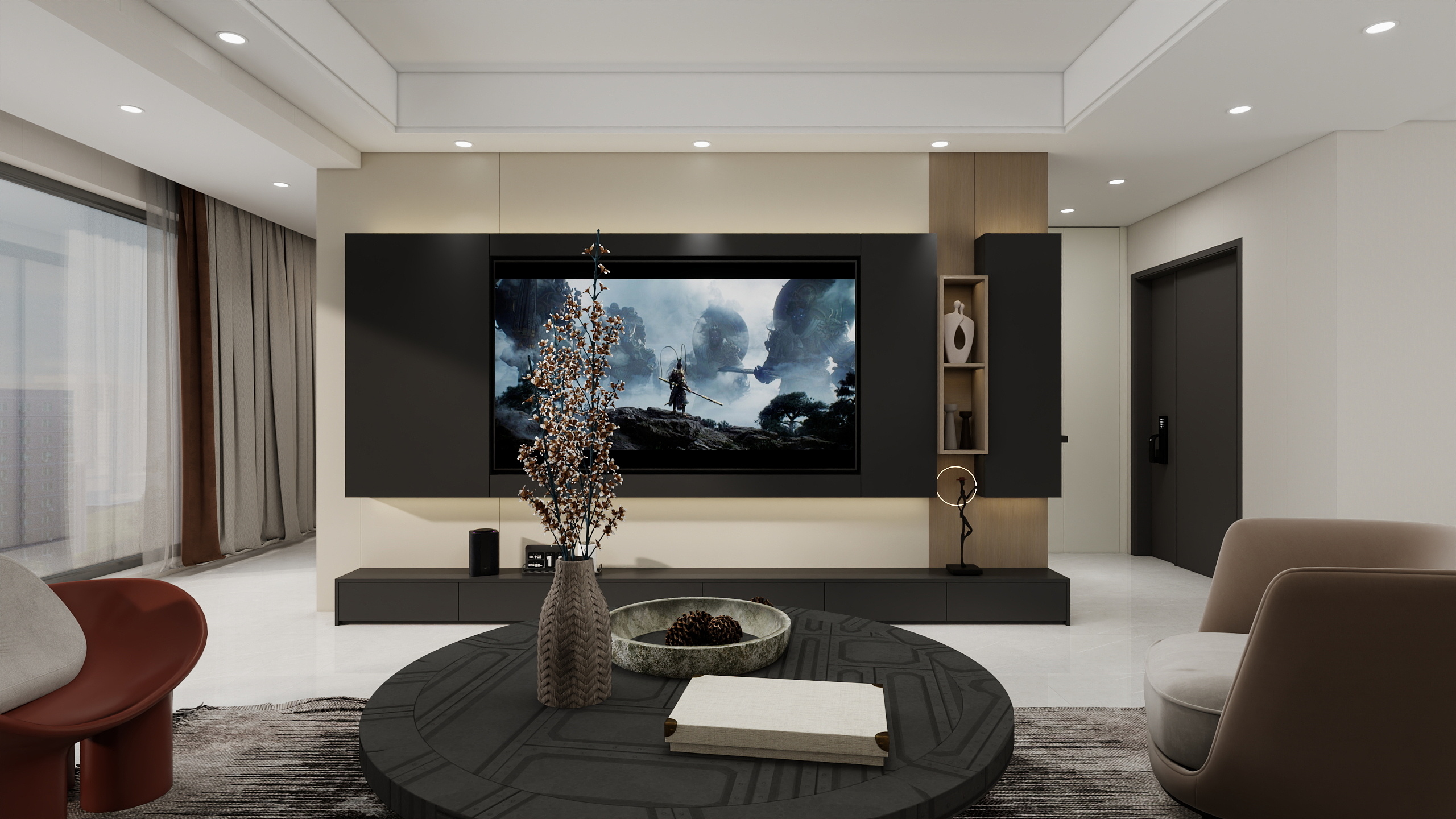 坷诺木业整木家居定制-东港-康凌秀美二期装修效果图