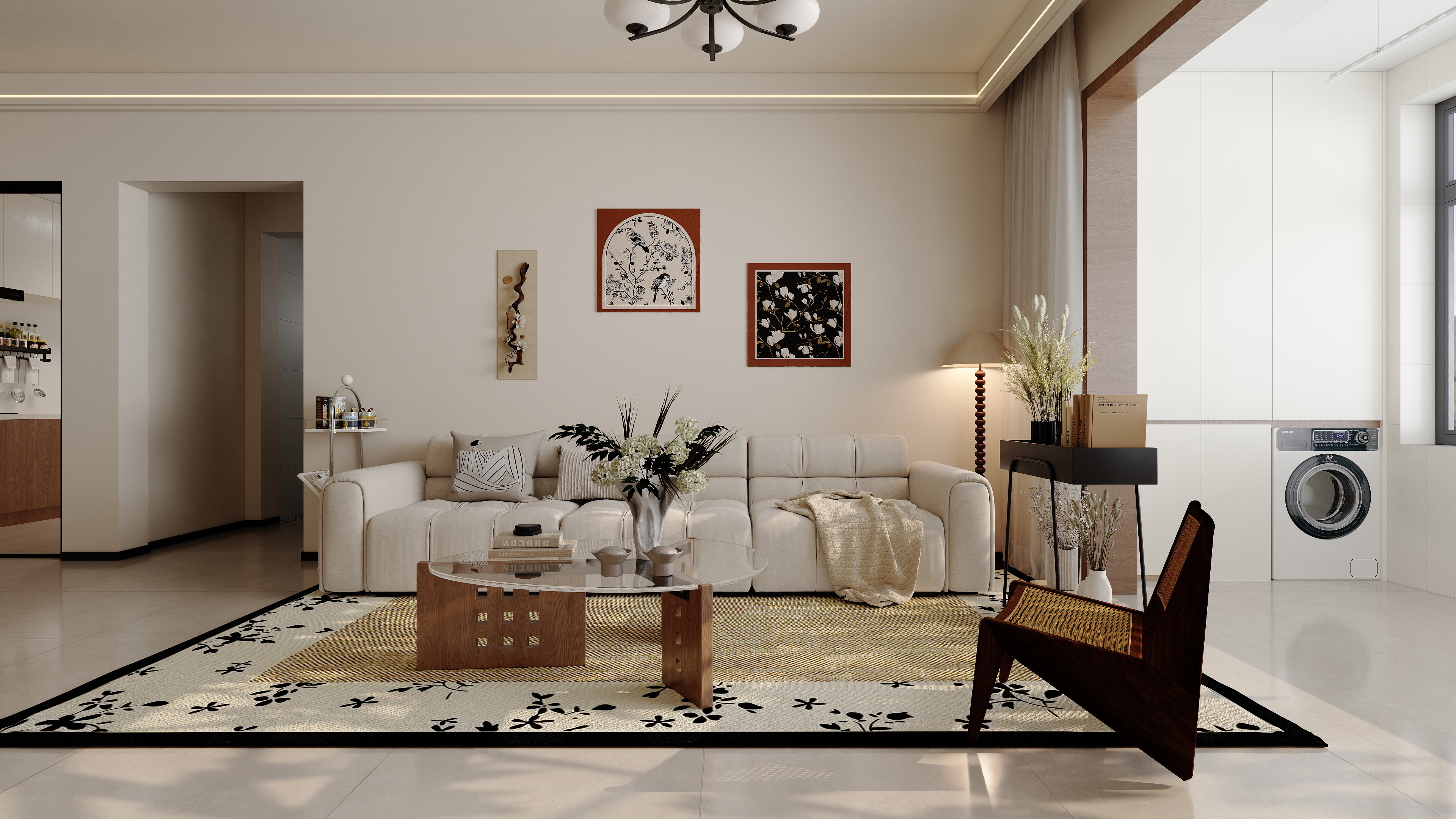 25效果图-首创三期中古风-装修设计方案