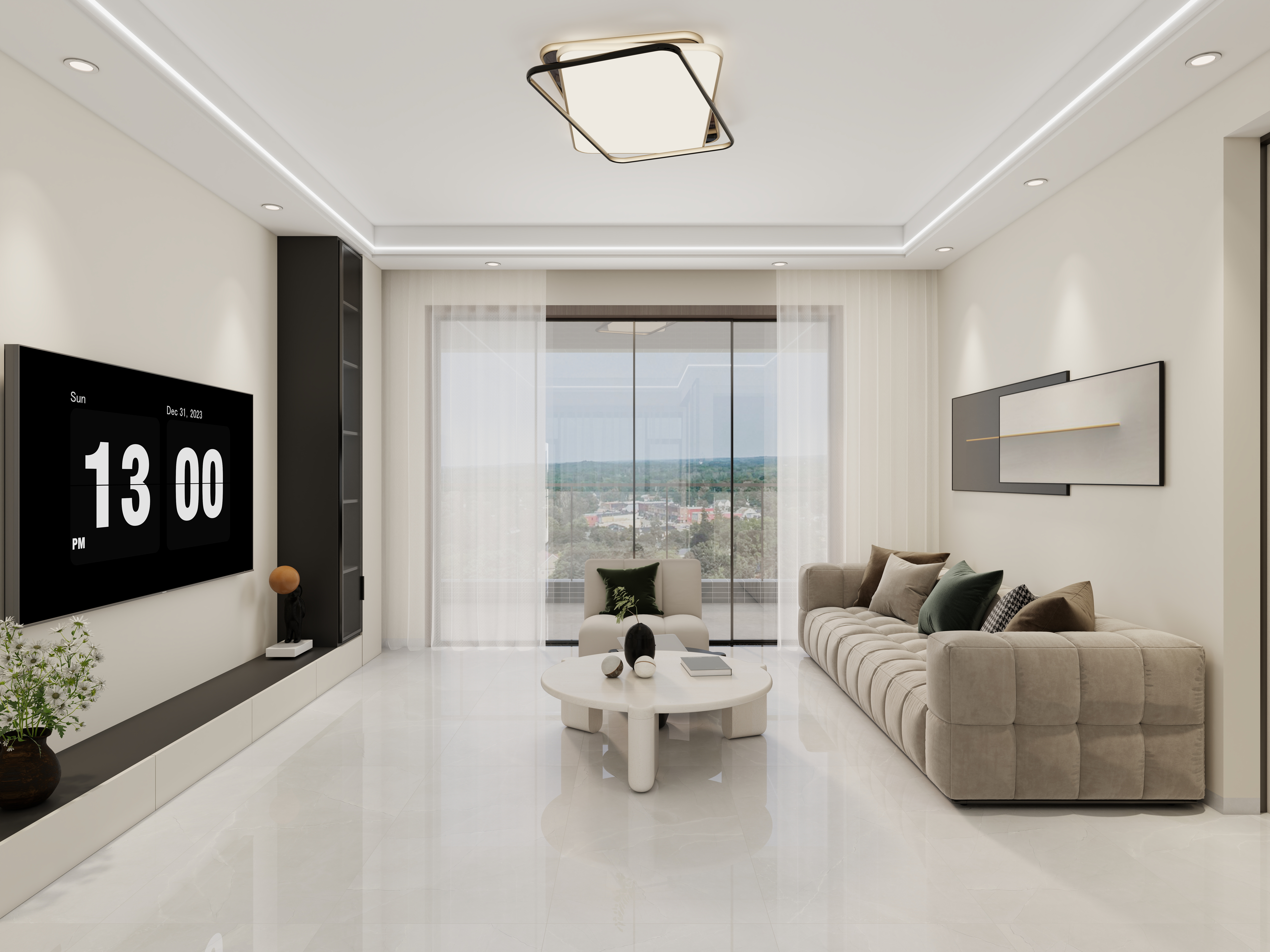 惠州装修找沫竹-惠州-隆生鹿江花园-舒溢 -装修设计方案