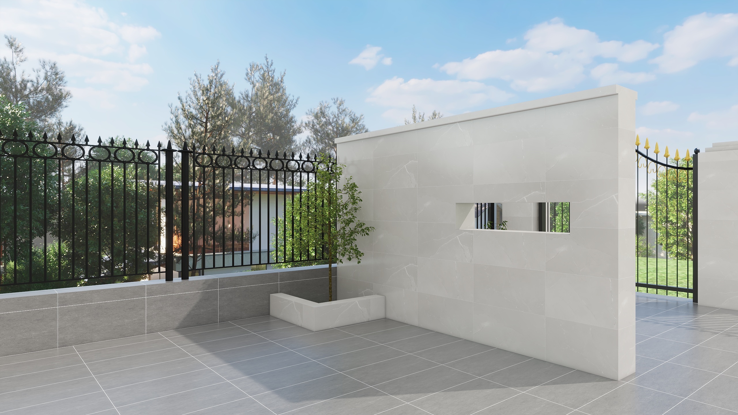 刘志丰-无锡山湖雅园 36#101栋 院子 -装修设计方案