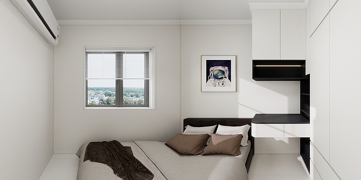 全拾设计つ-金域华府801户型-装修设计方案