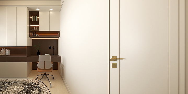 小张干设计-金辉滨河余老师效果图-装修设计方案