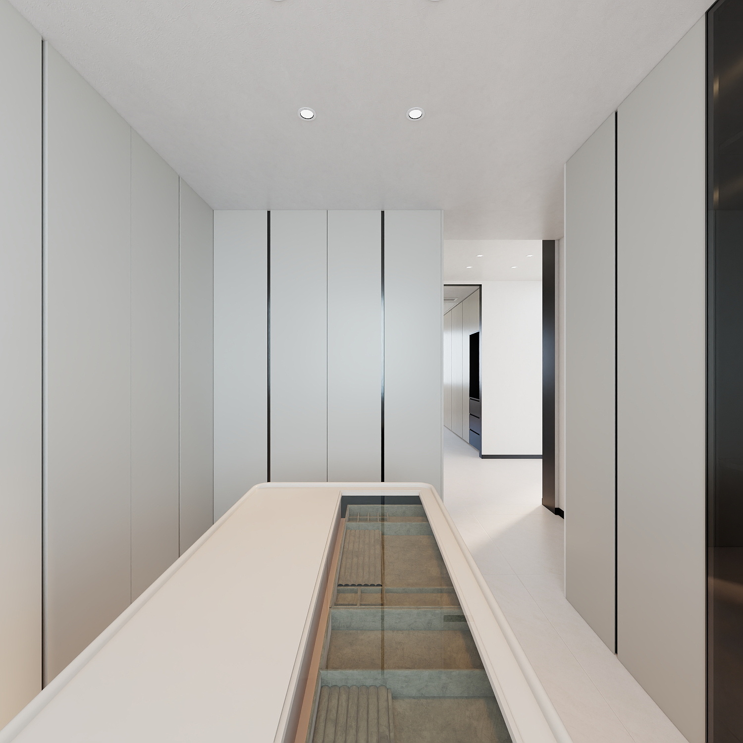 艺雅丽-222平现代轻奢 一层衣帽间装修效果图第3张