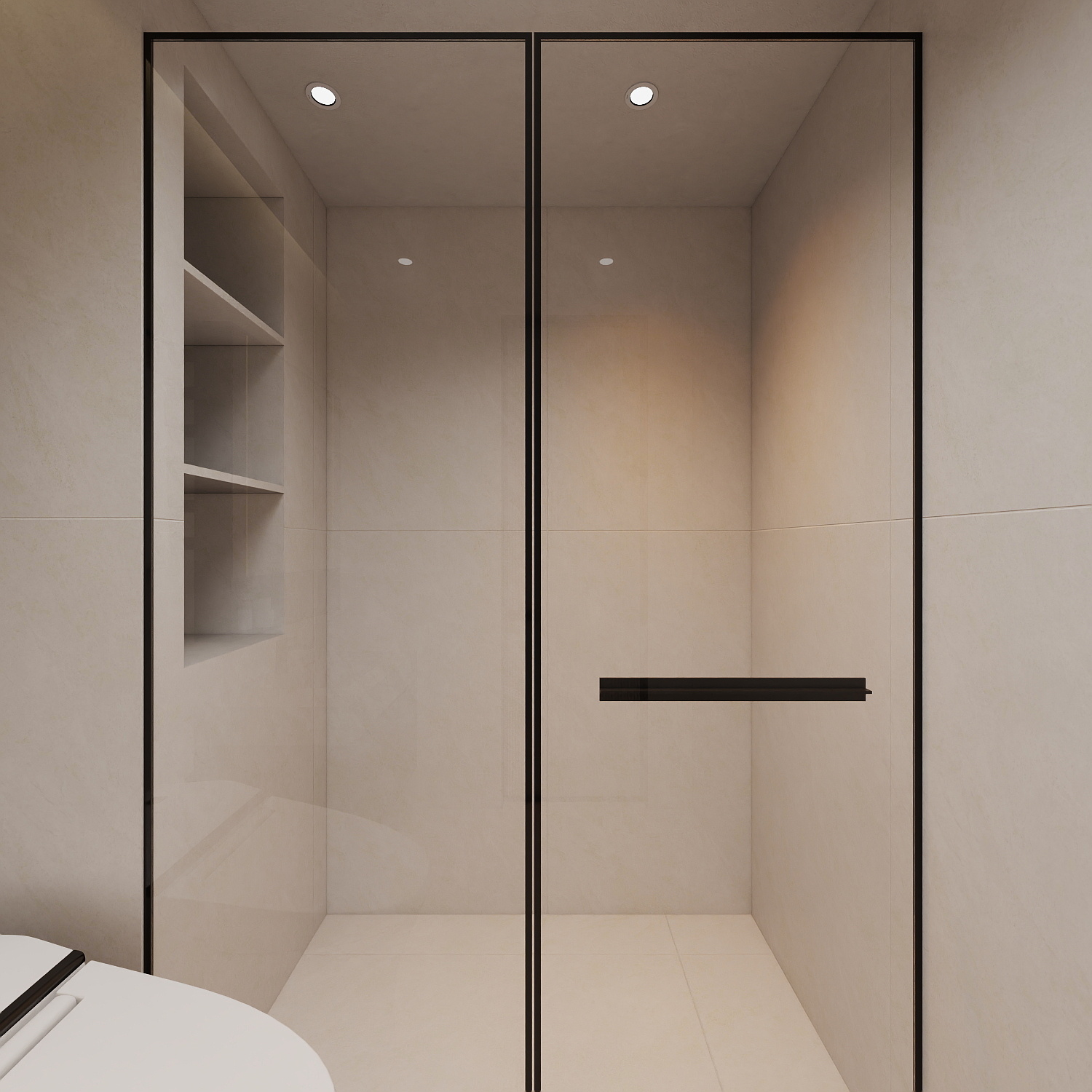 艺雅丽-222平现代轻奢 一层次卫装修效果图第3张