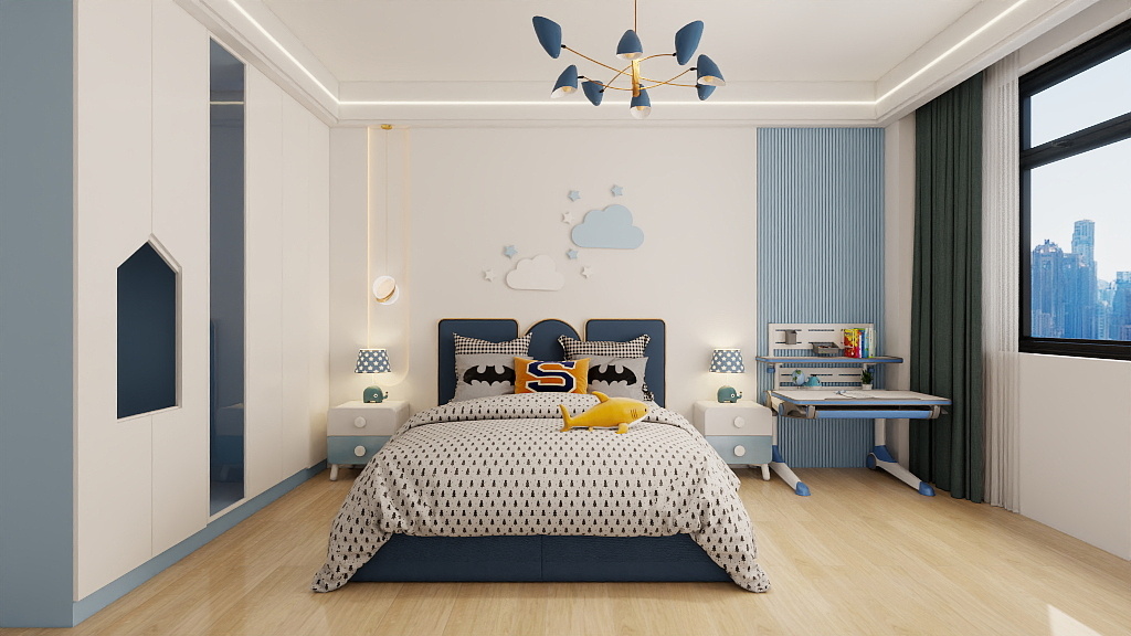 平山县永会全屋定制装饰设计中心-儿童房-装修设计方案