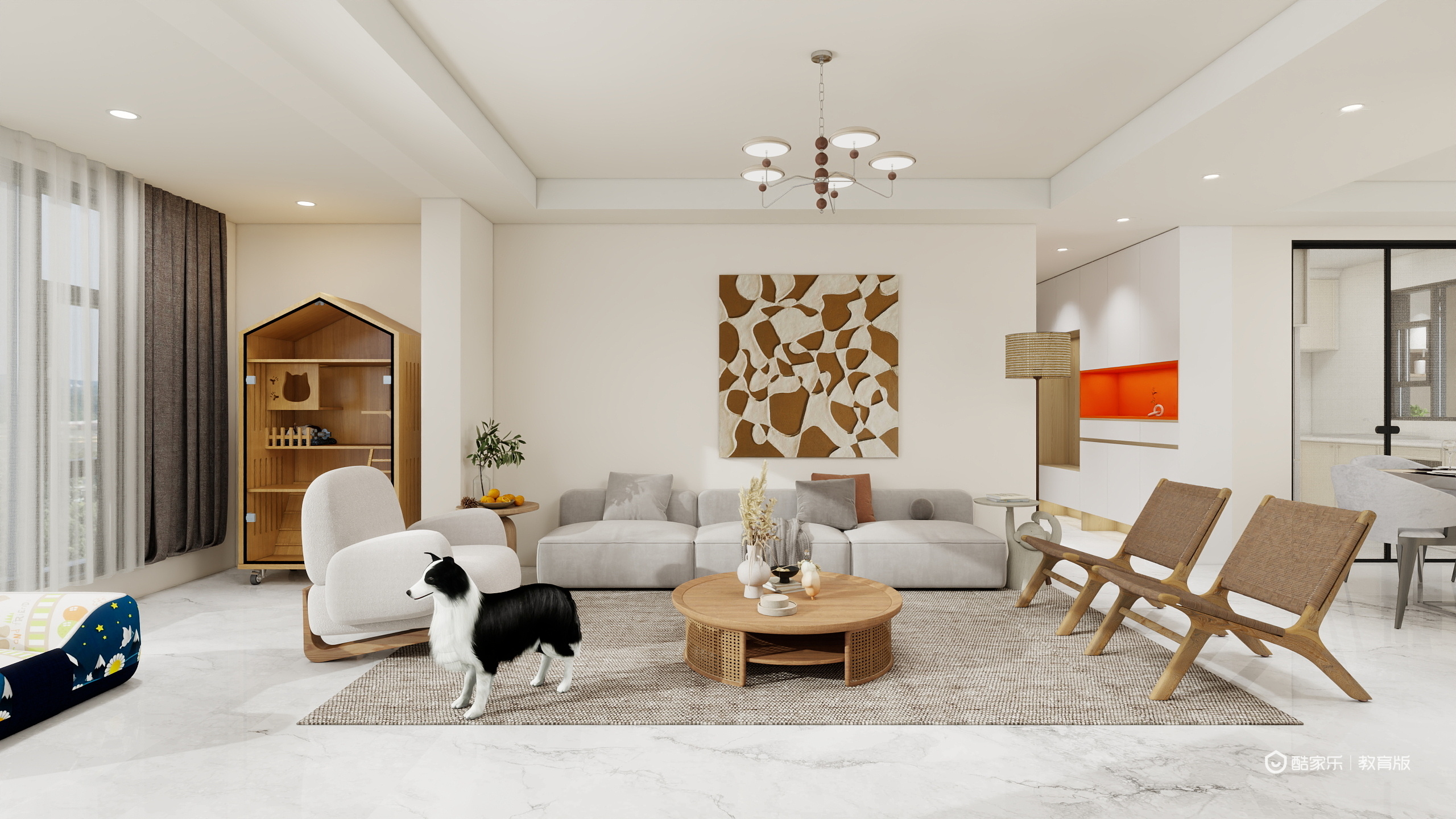 唐可歆-166㎡5室装修效果图