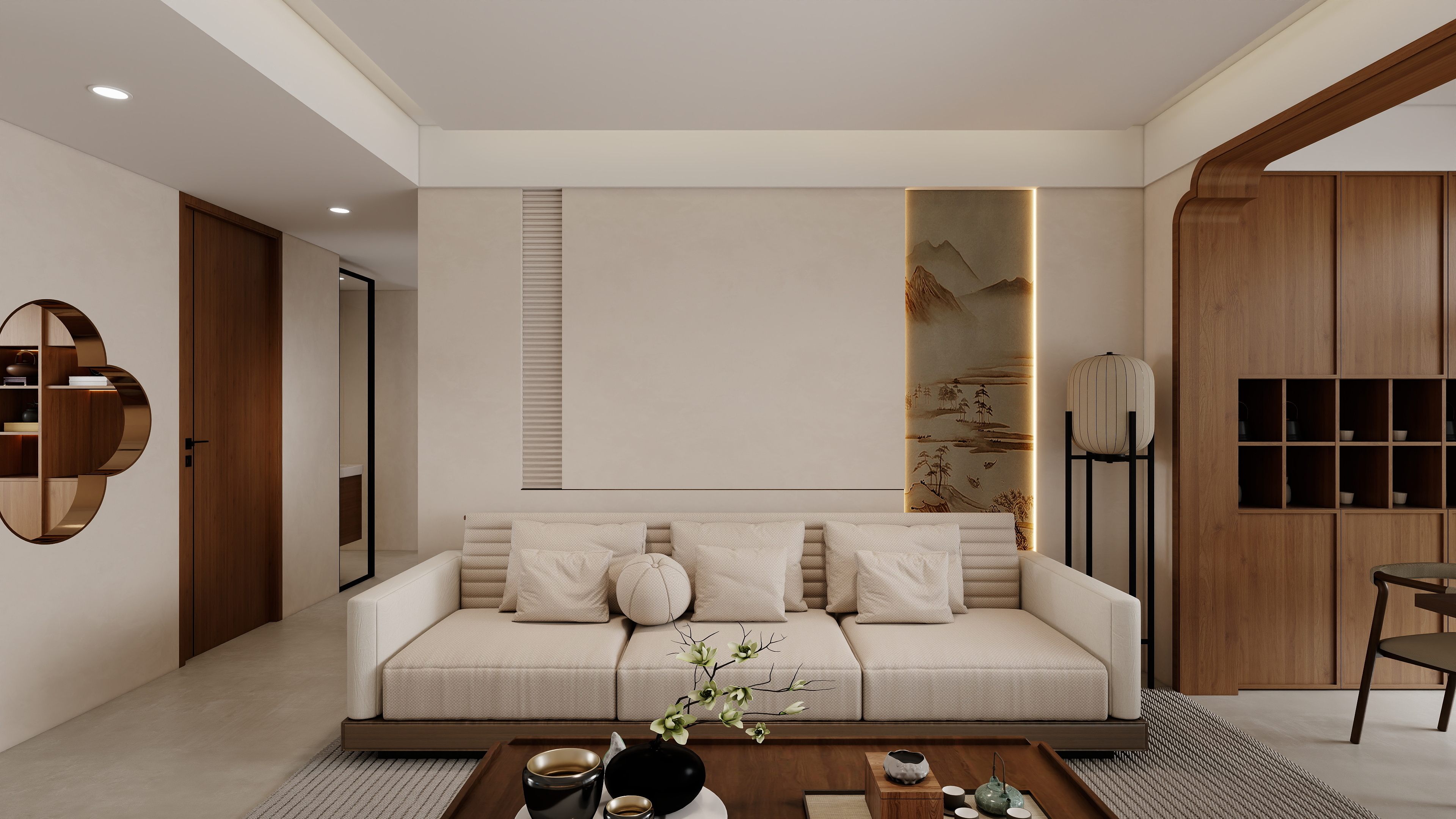 设计师--王攀-166㎡5室装修效果图