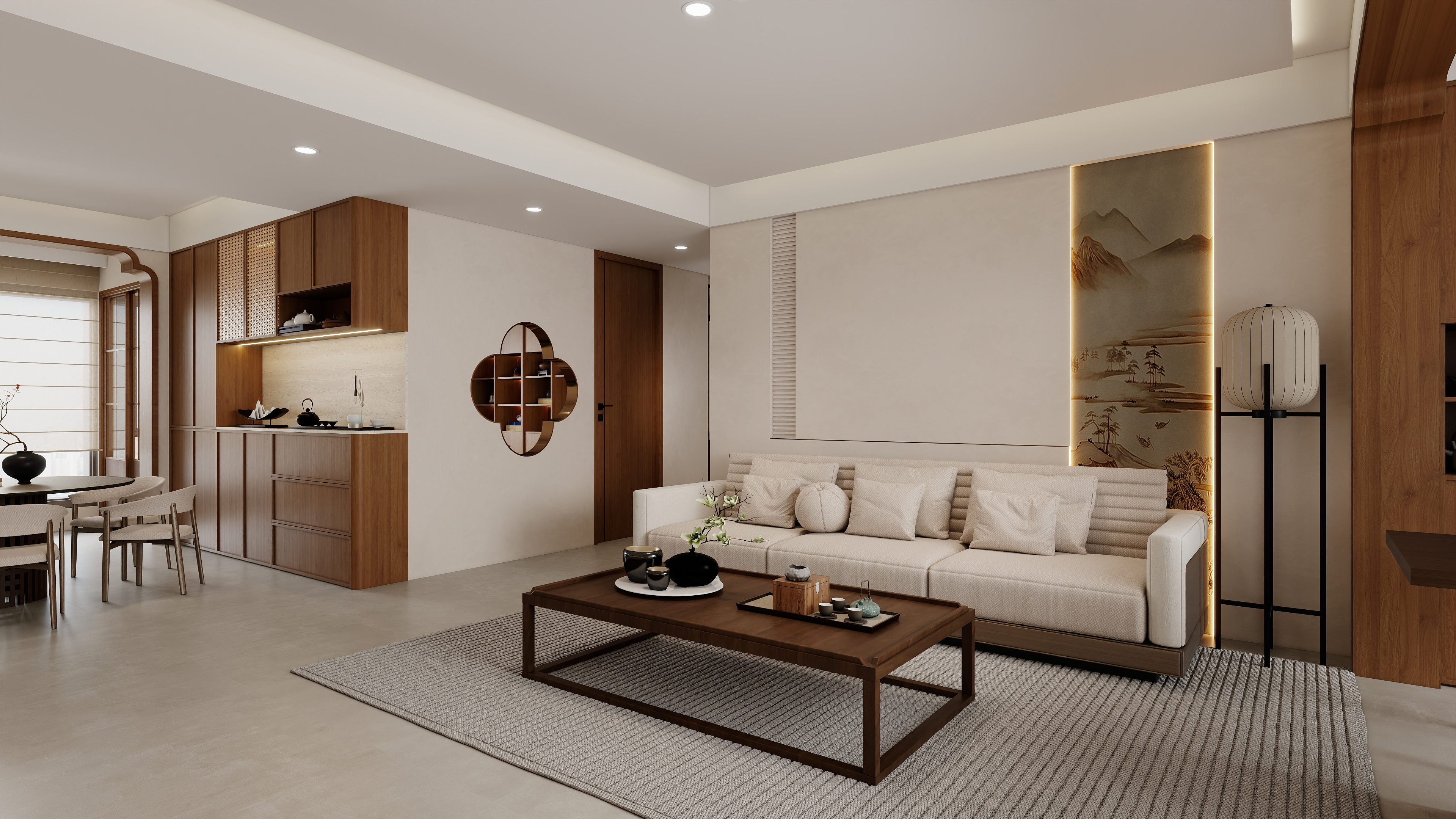 设计师--王攀-166㎡5室装修效果图