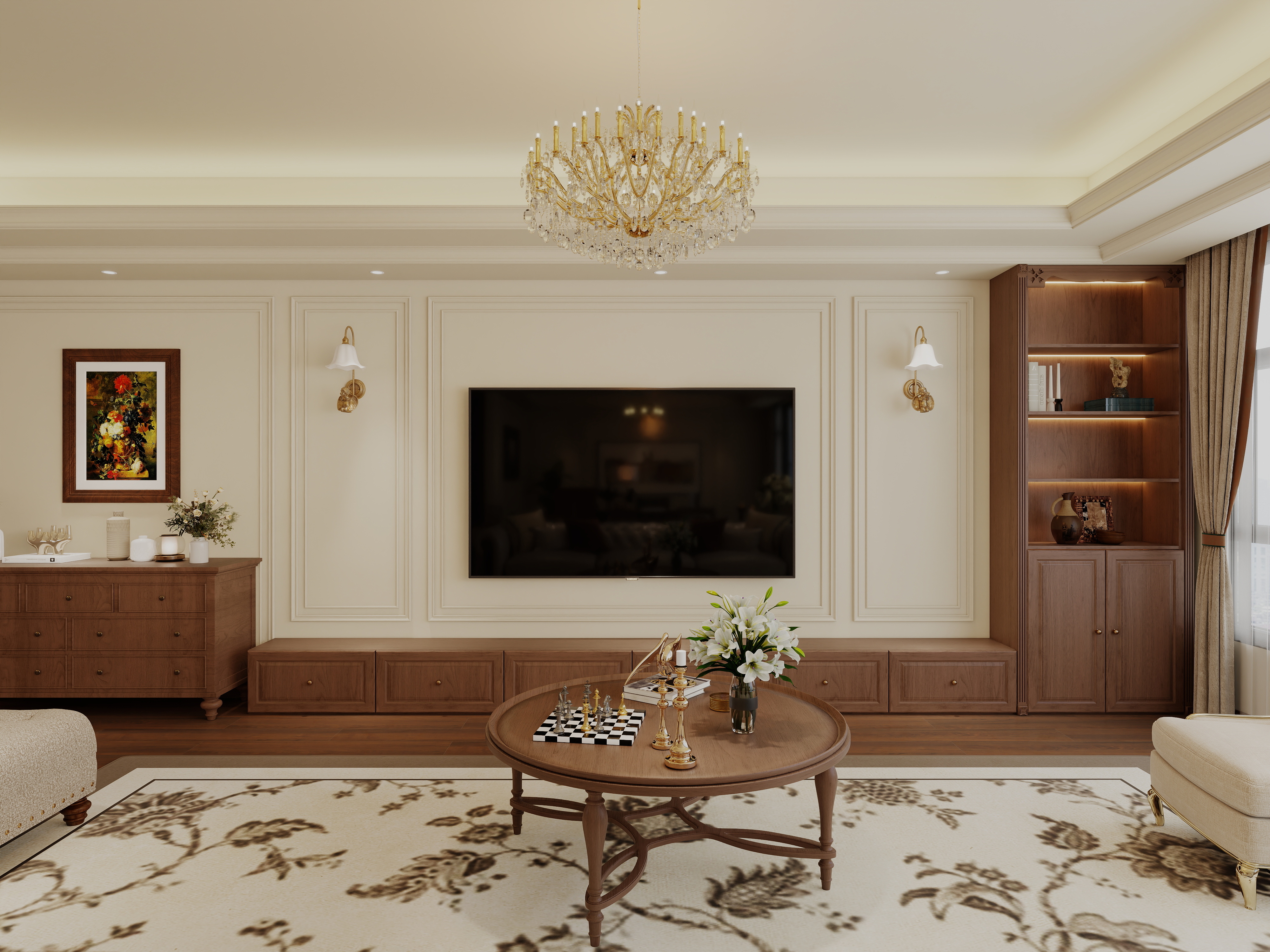 艺雅丽-220平简美 -装修设计方案