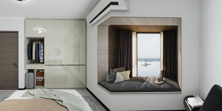 欧博睿东涌店美星全屋整装-里仁洞7-3104朋朋姐-装修设计方案