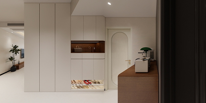 设计师丨周茉-四季花城三室简约中古混搭-副本-装修设计方案