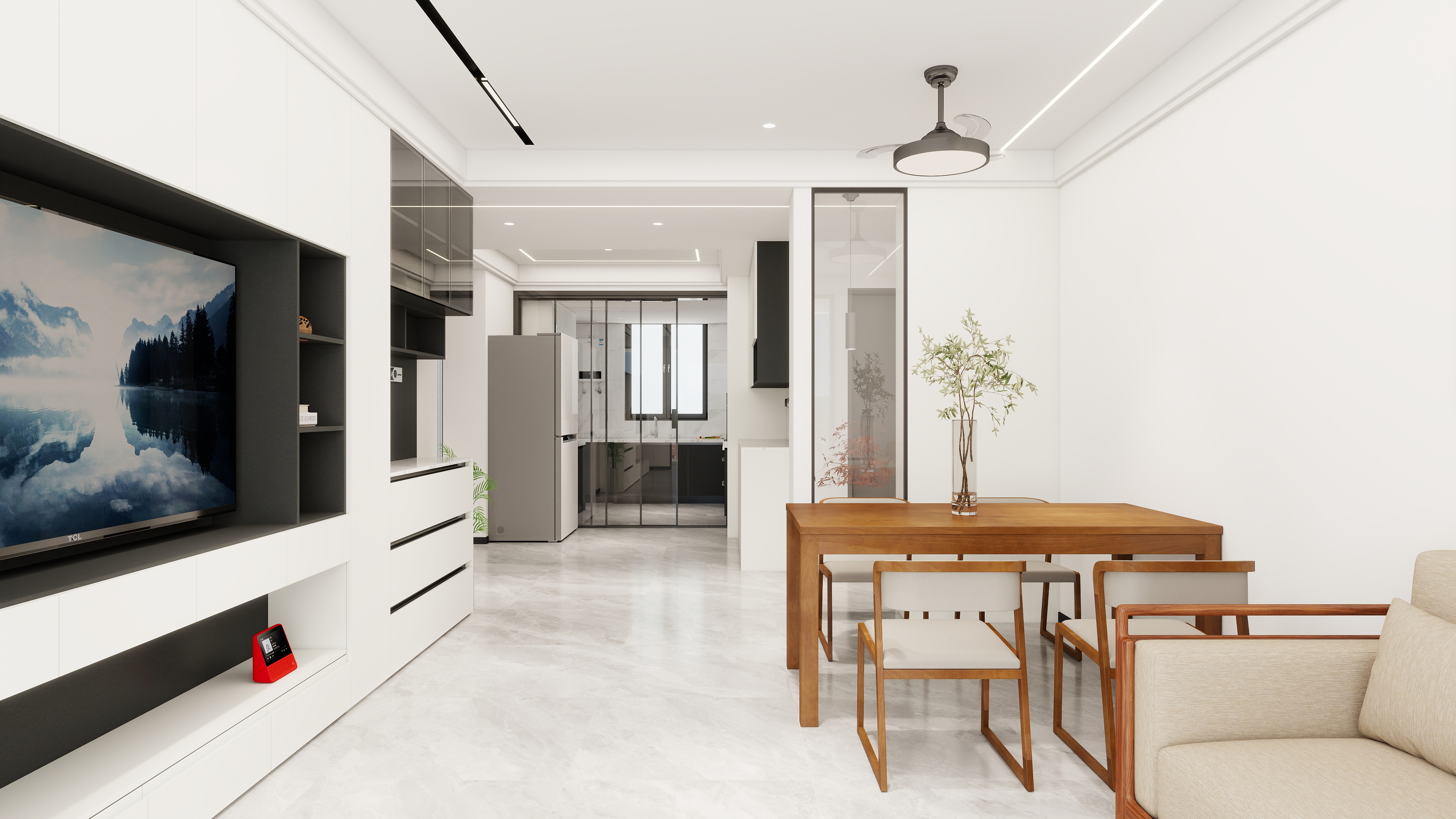 183****5716CCDp-春天之湖1-204一层生活阳台装修效果图第3张