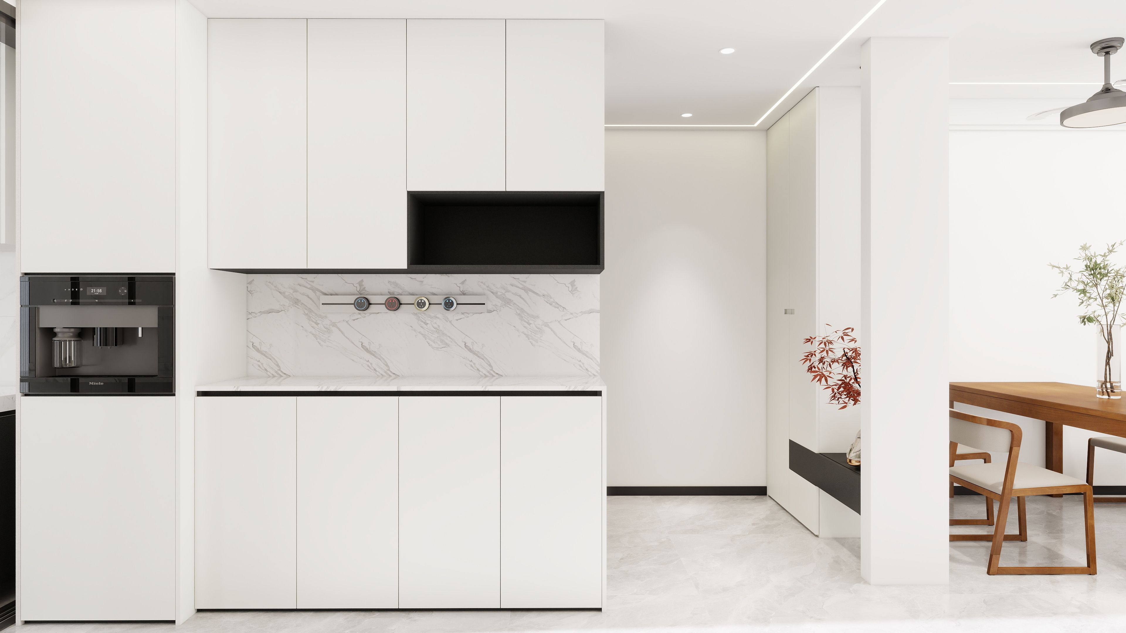 183****5716CCDp-春天之湖1-204一层客餐厅装修效果图第2张