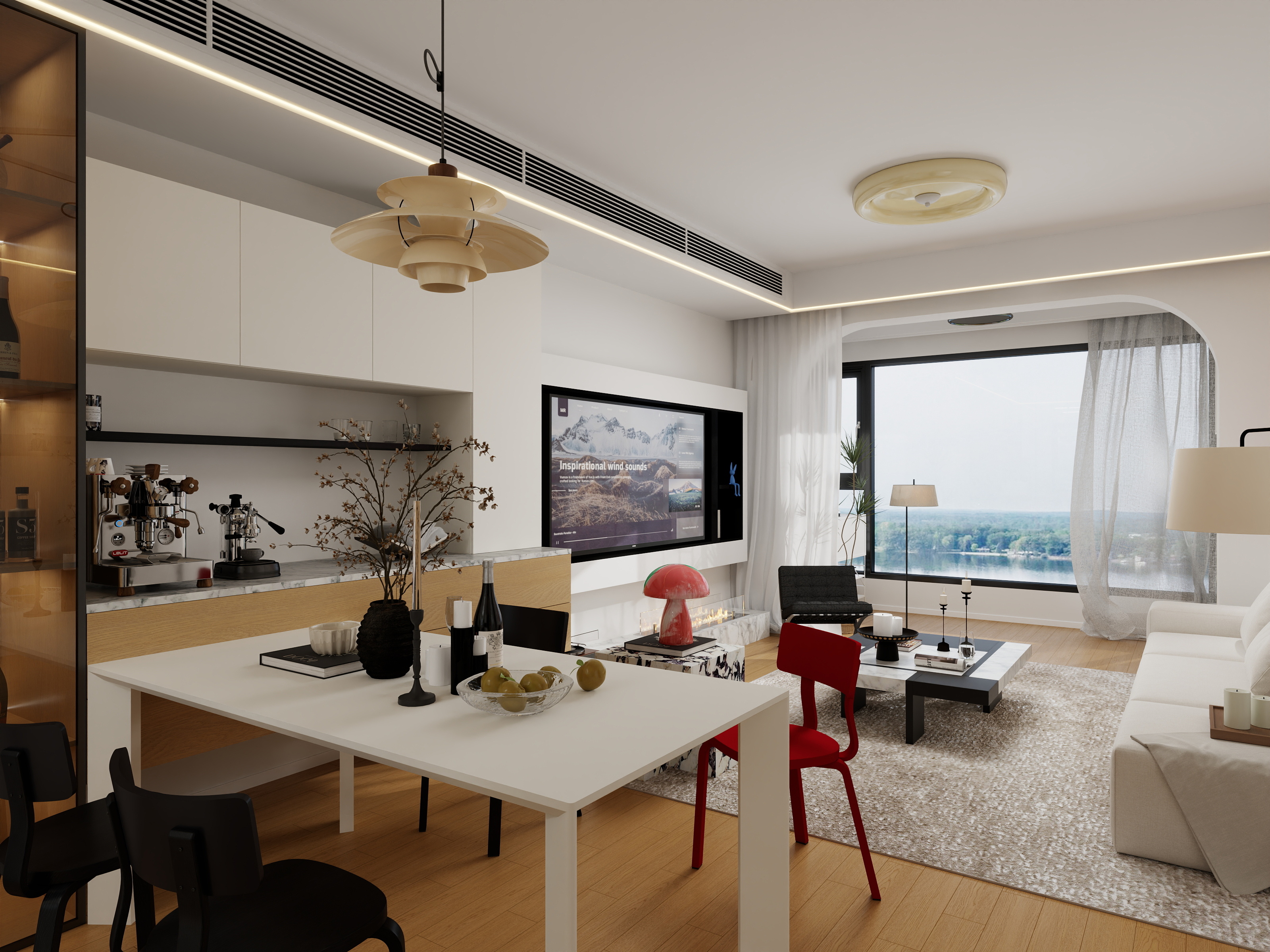 北溪设计-银湖湾上叠-装修设计方案