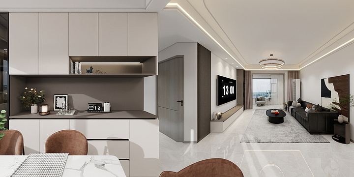 设计师徐芳-翰林山1-1104-装修设计方案