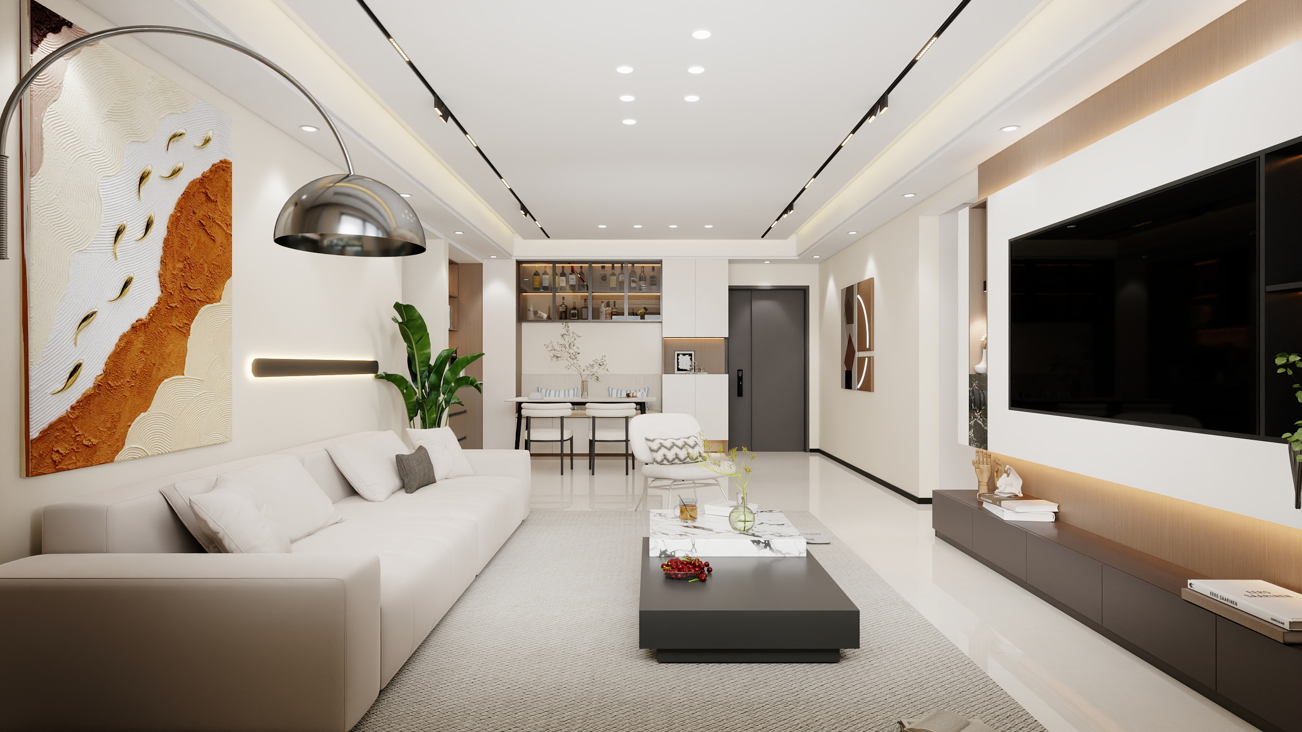 雾漫樱纪-110㎡3室-装修设计方案