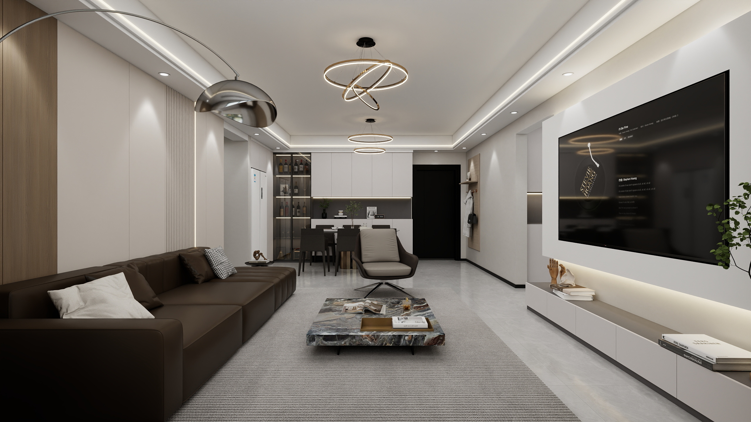 雾漫樱纪-110㎡3室-装修设计方案