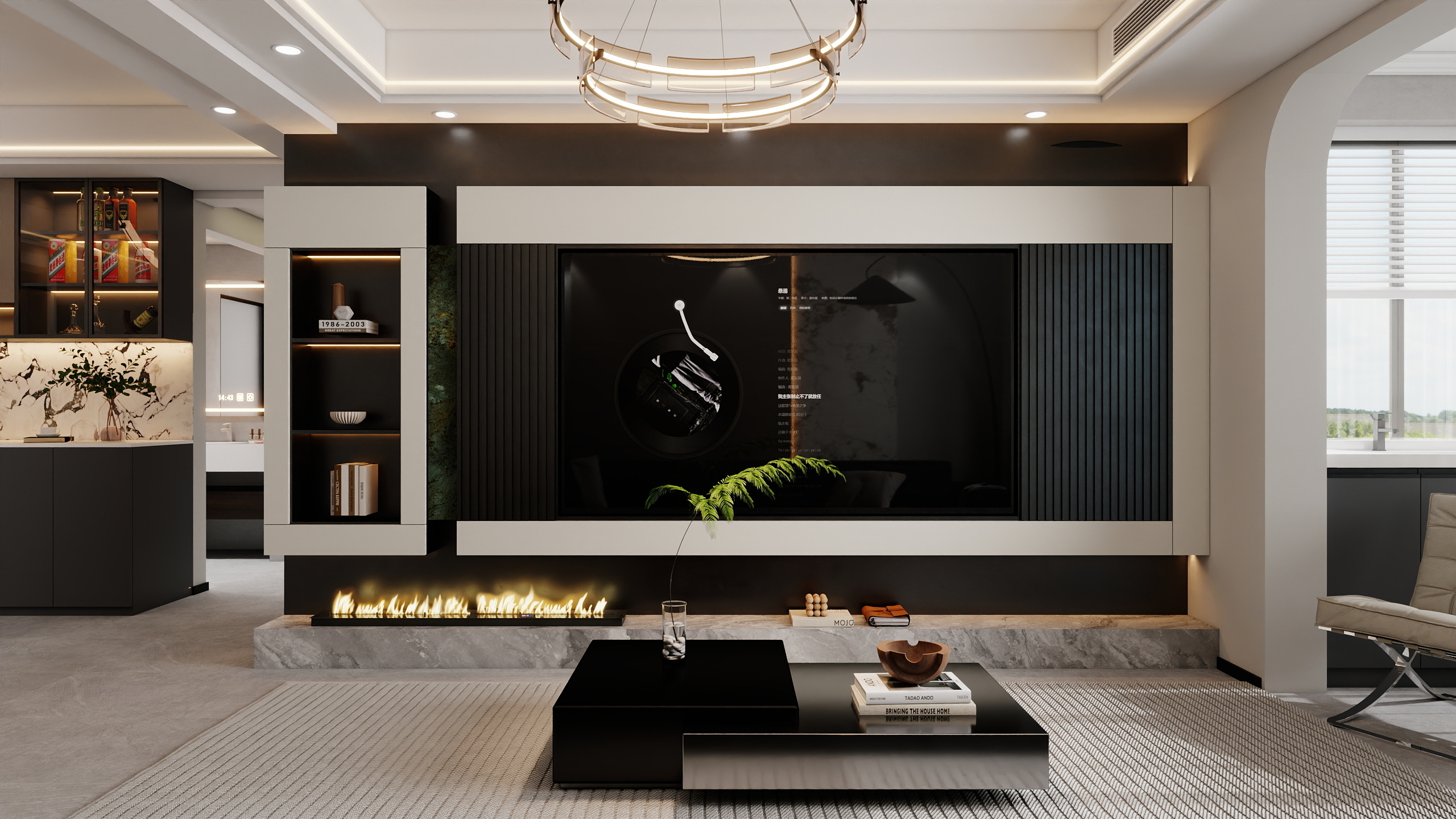 雾漫樱纪-109㎡3室-装修设计方案