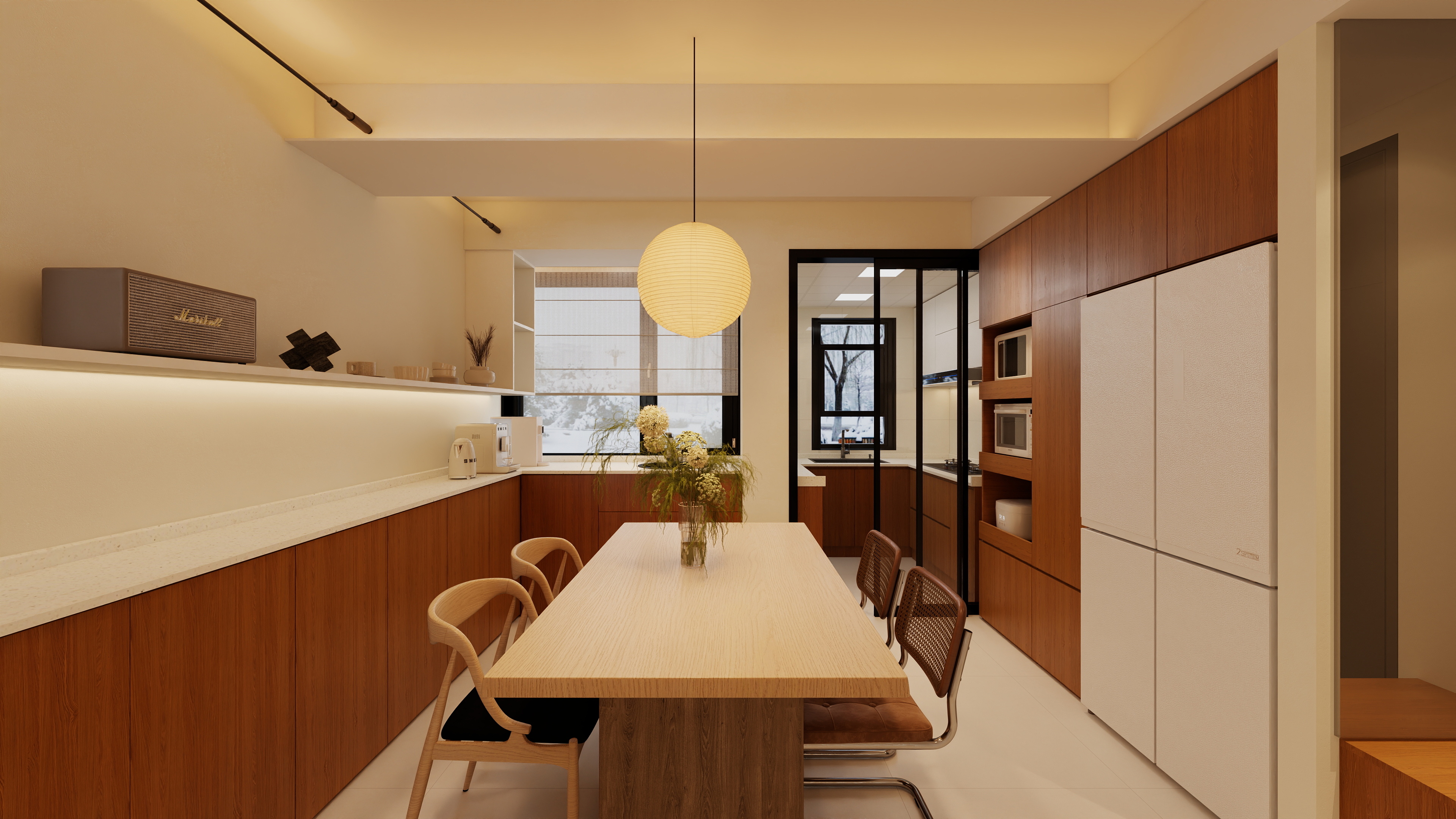 156*WUFj-正旺苑99㎡3室装修效果图