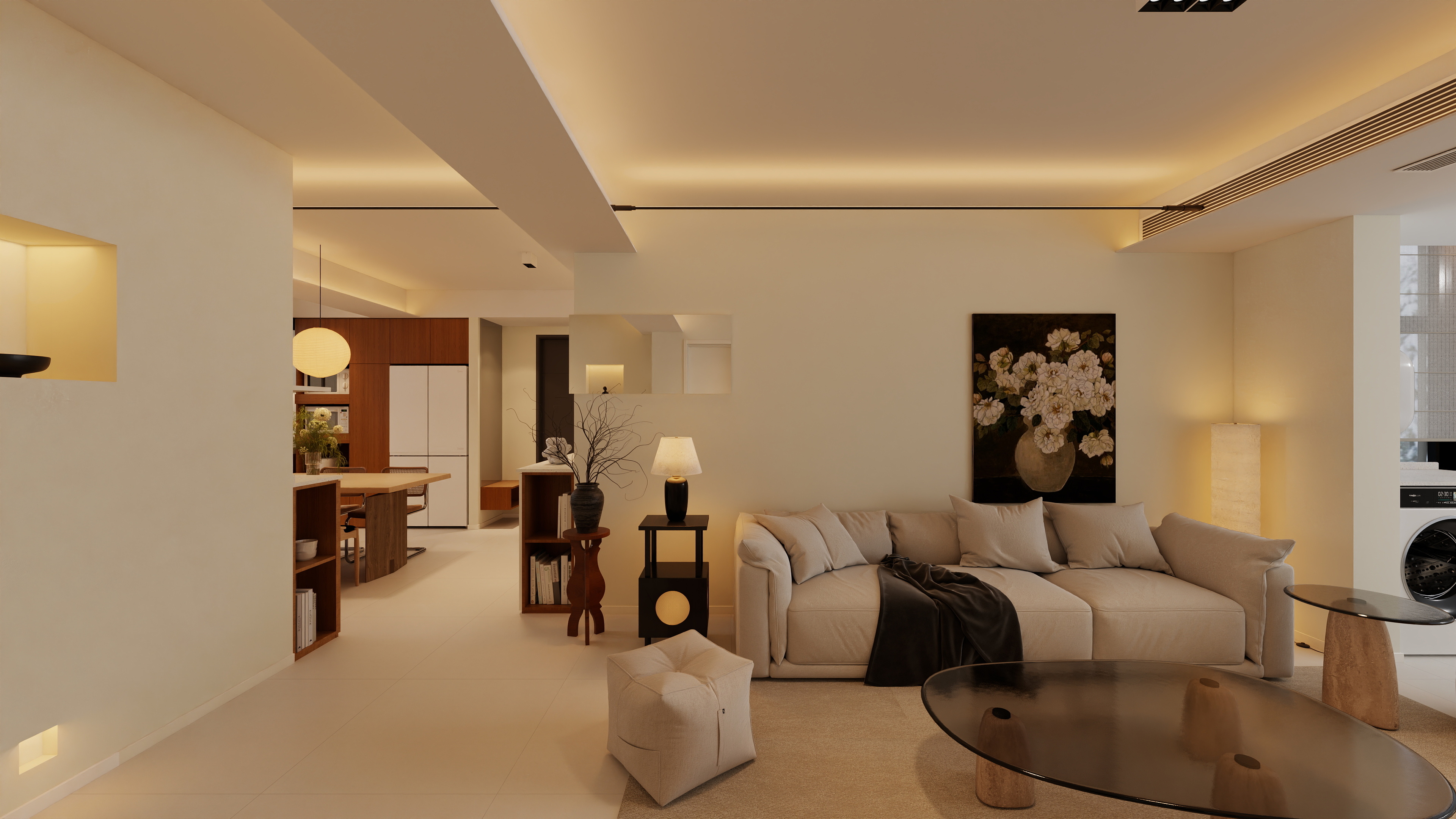 156*WUFj-正旺苑99㎡3室装修效果图