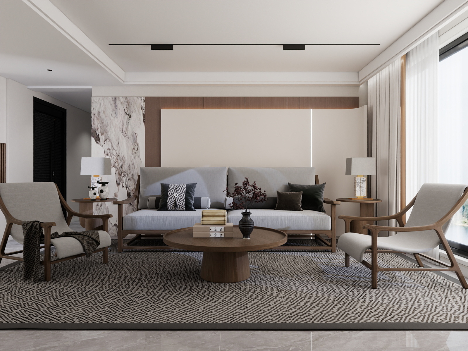 500一套_韩昊霖-现代简约装修效果图