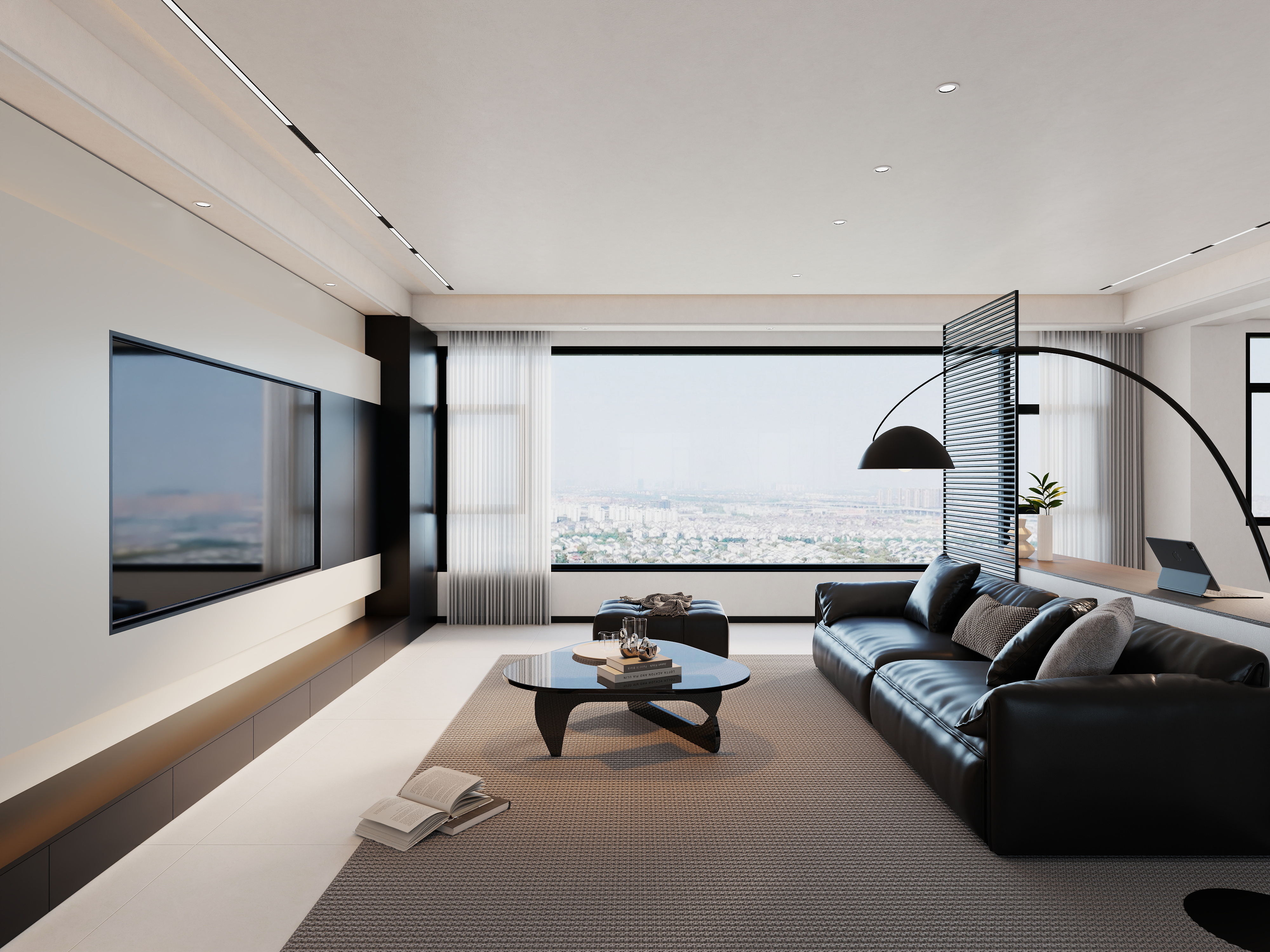 艺雅丽-222平现代轻奢装修效果图