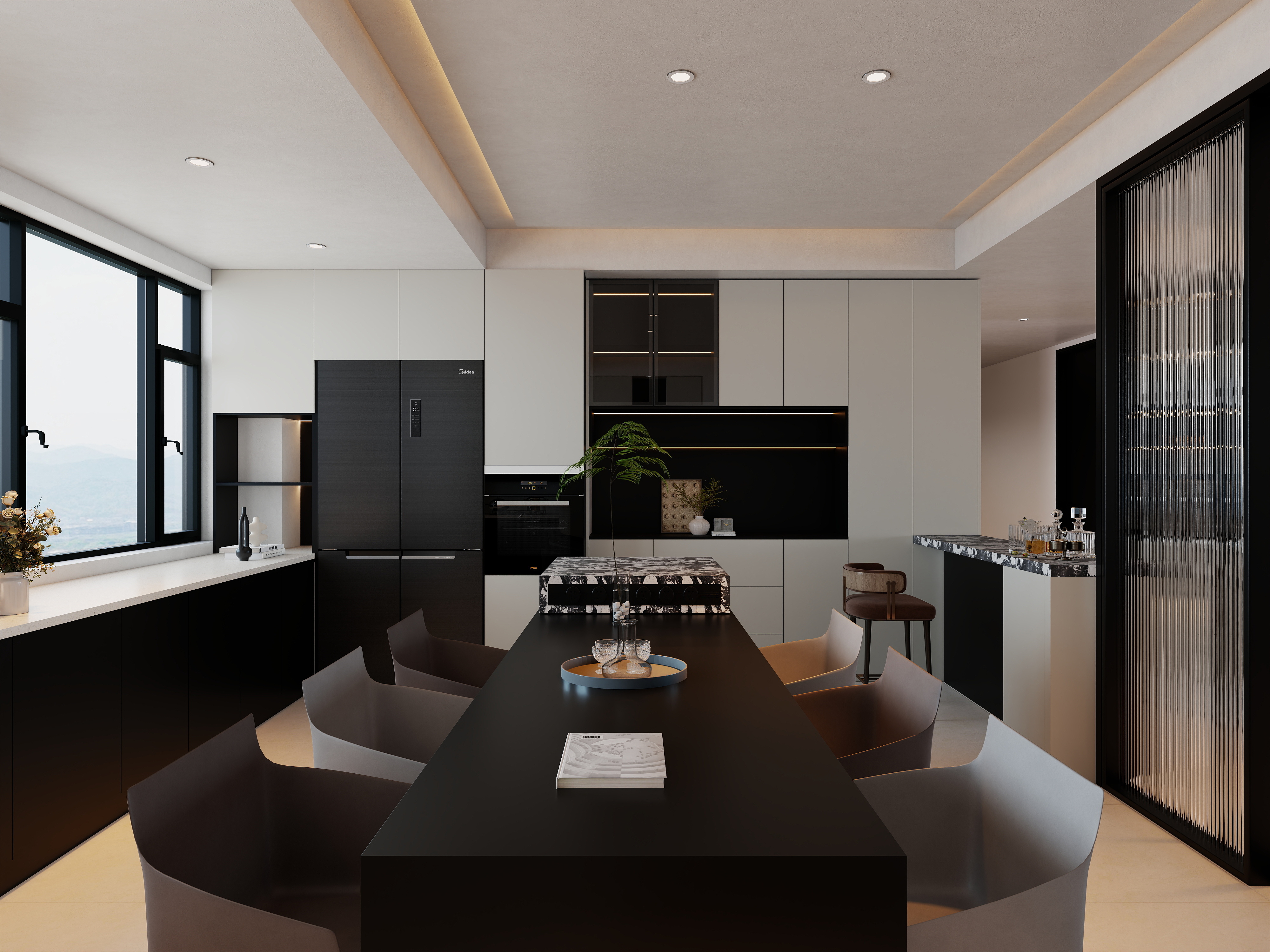 艺雅丽-222平现代轻奢 装修效果图