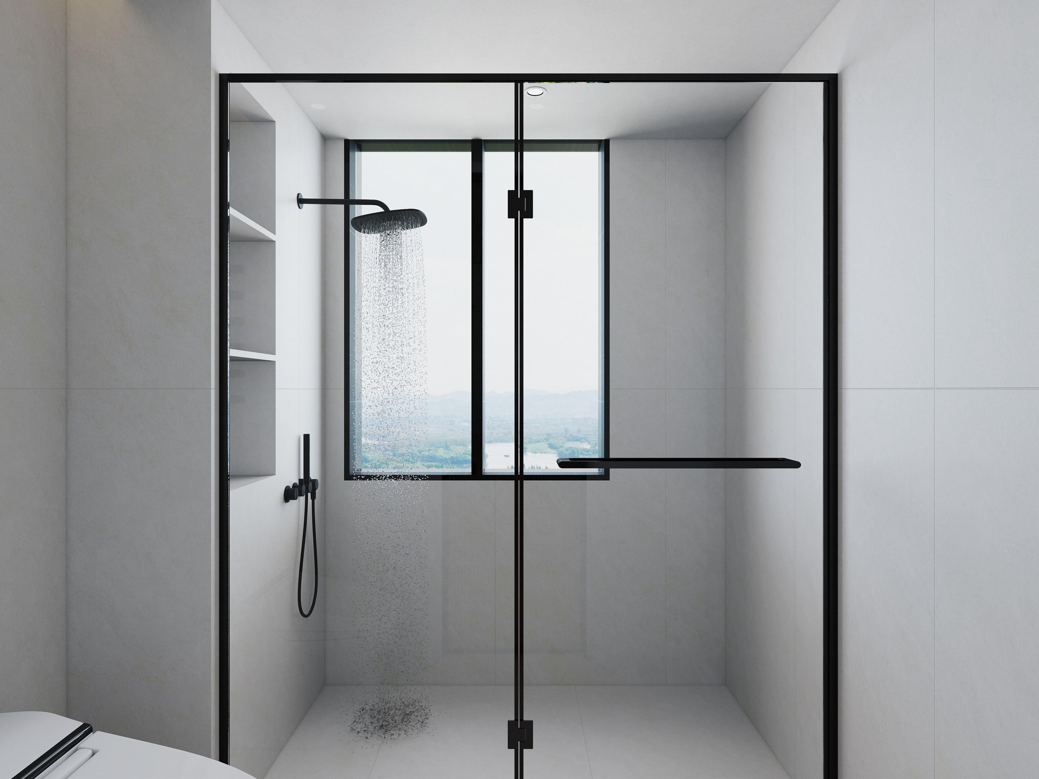 艺雅丽-222平现代轻奢 一层客卫装修效果图第2张