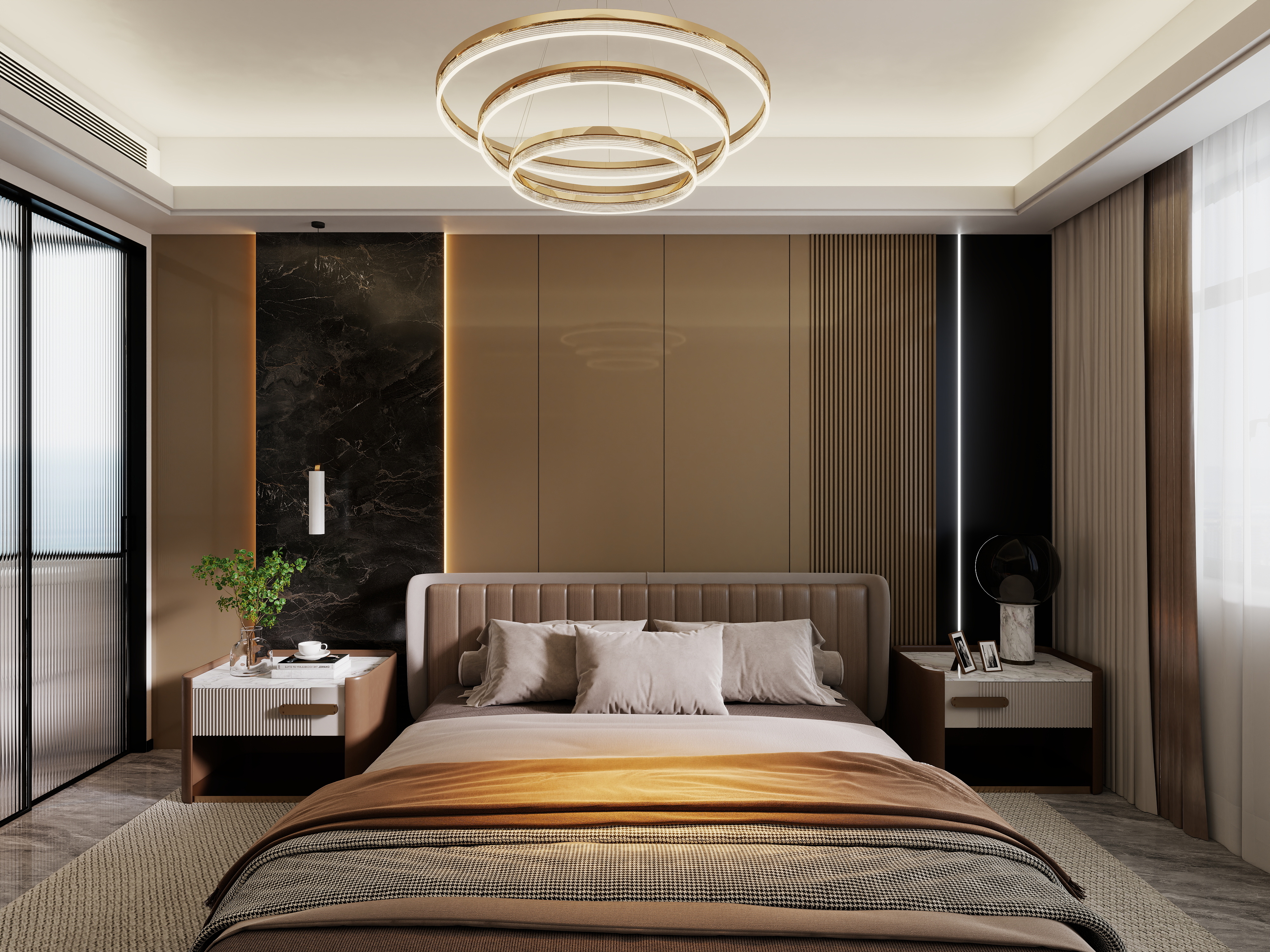 艺雅丽-221平轻奢装修效果图