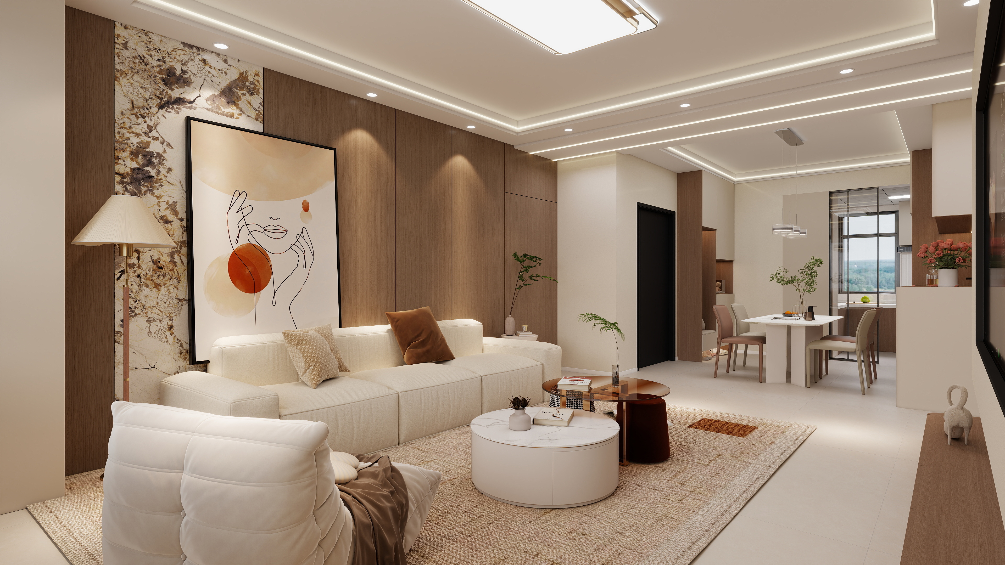 原来是江一-悠然南山6-1121-装修设计方案