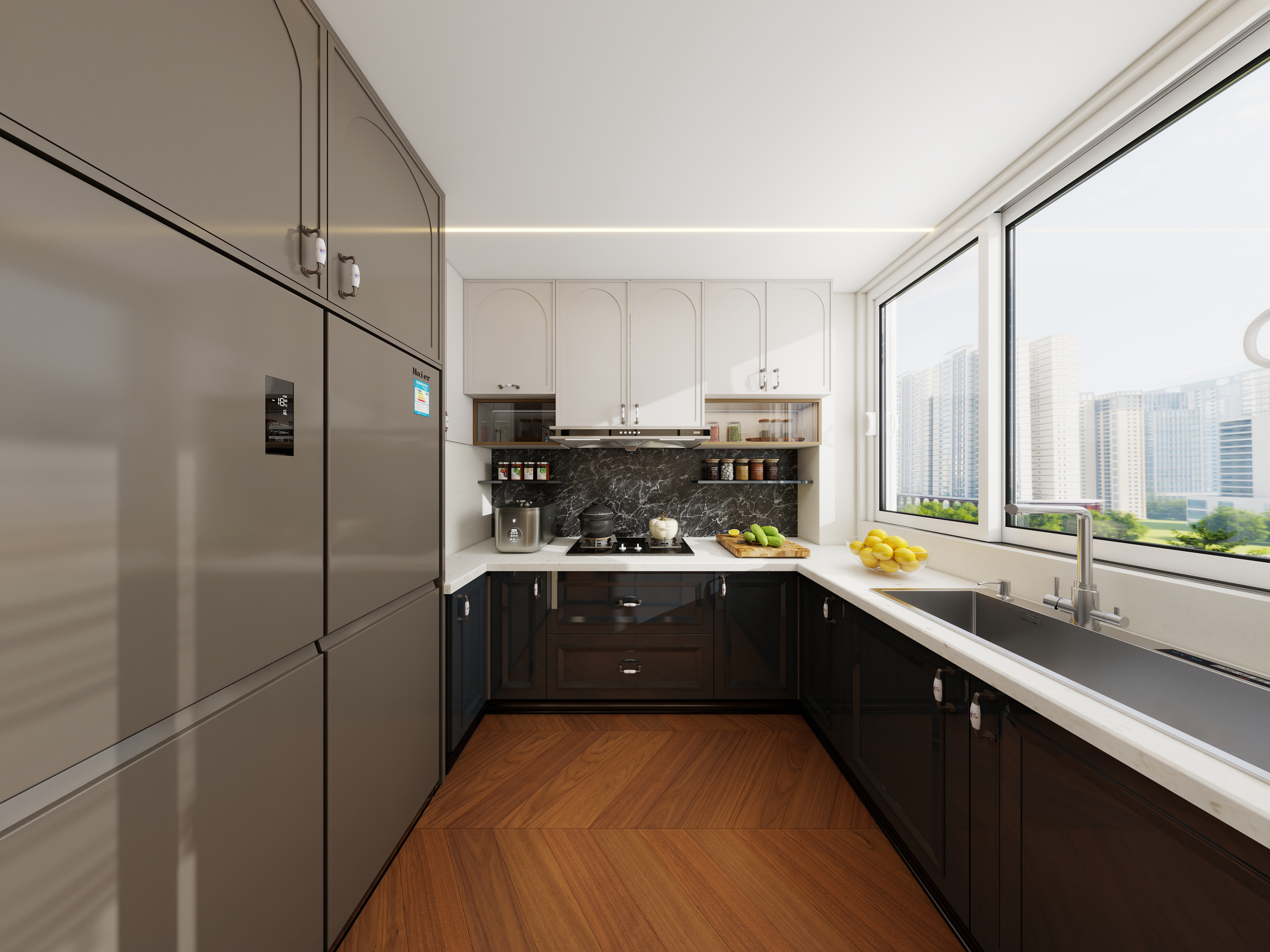 3DVRX-天润府129㎡2室装修效果图