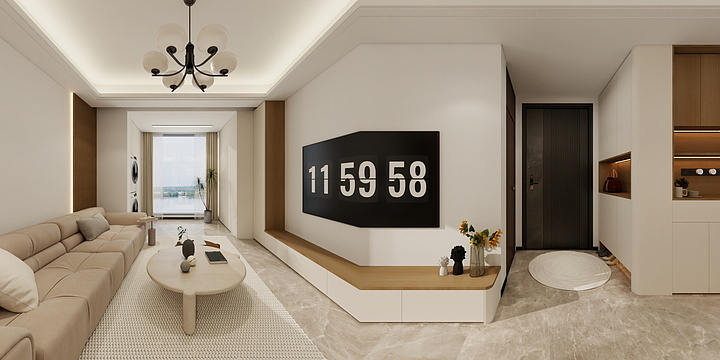 鬼扯火NOHOT-联发青云上云璟A1 95㎡-装修设计方案