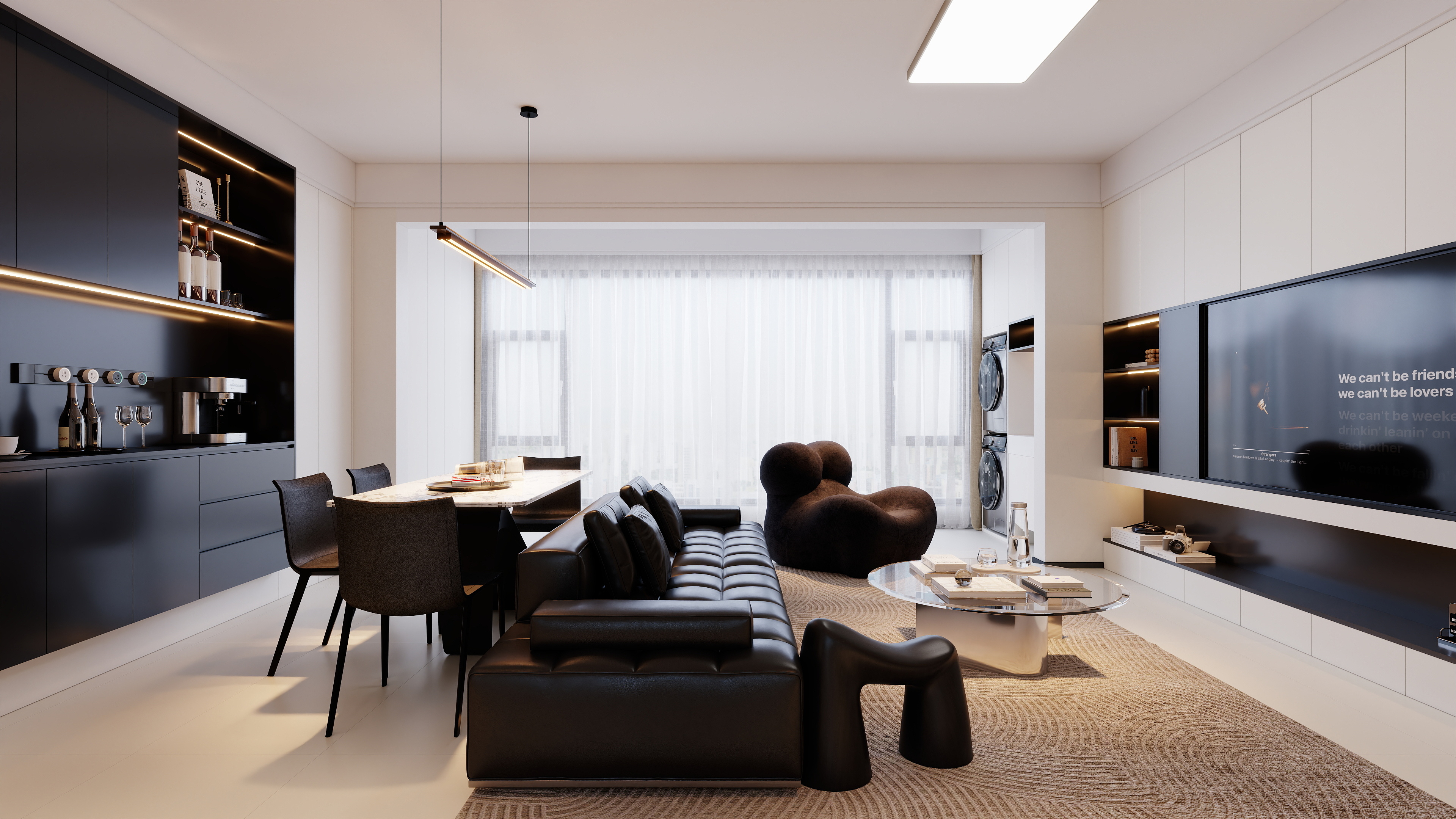 HONGTAI-DESIGN-现代108㎡3室 -装修设计方案