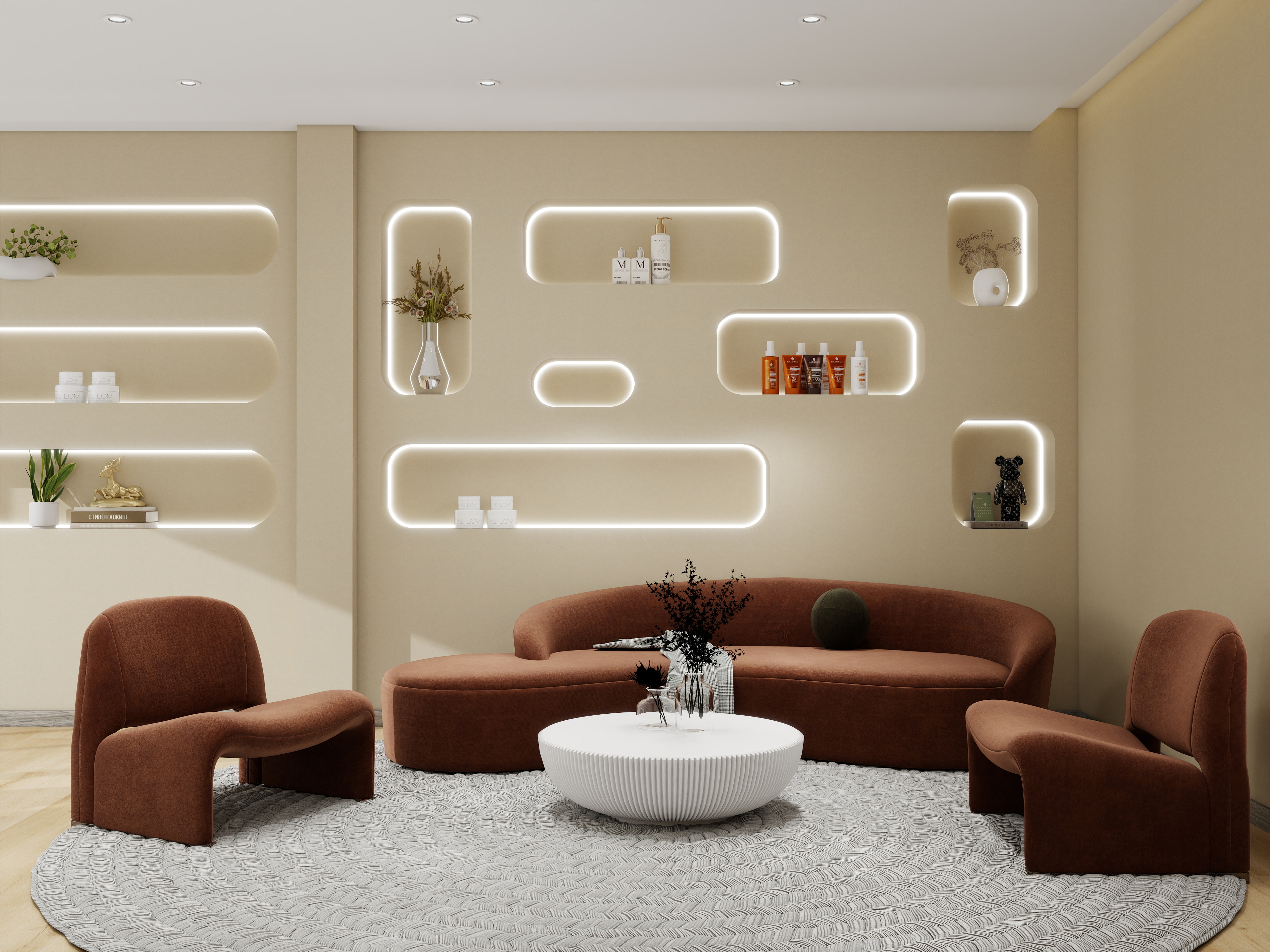 简墨视觉设计-美容院装修效果图