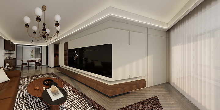 宜其饰家-设计师景洋-中旅万科城117中古-装修设计方案