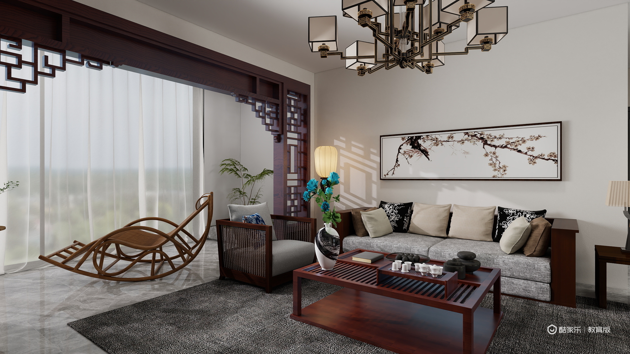 邓秀亮-顺德职业技术大学-邓秀亮 (中级)装修效果图