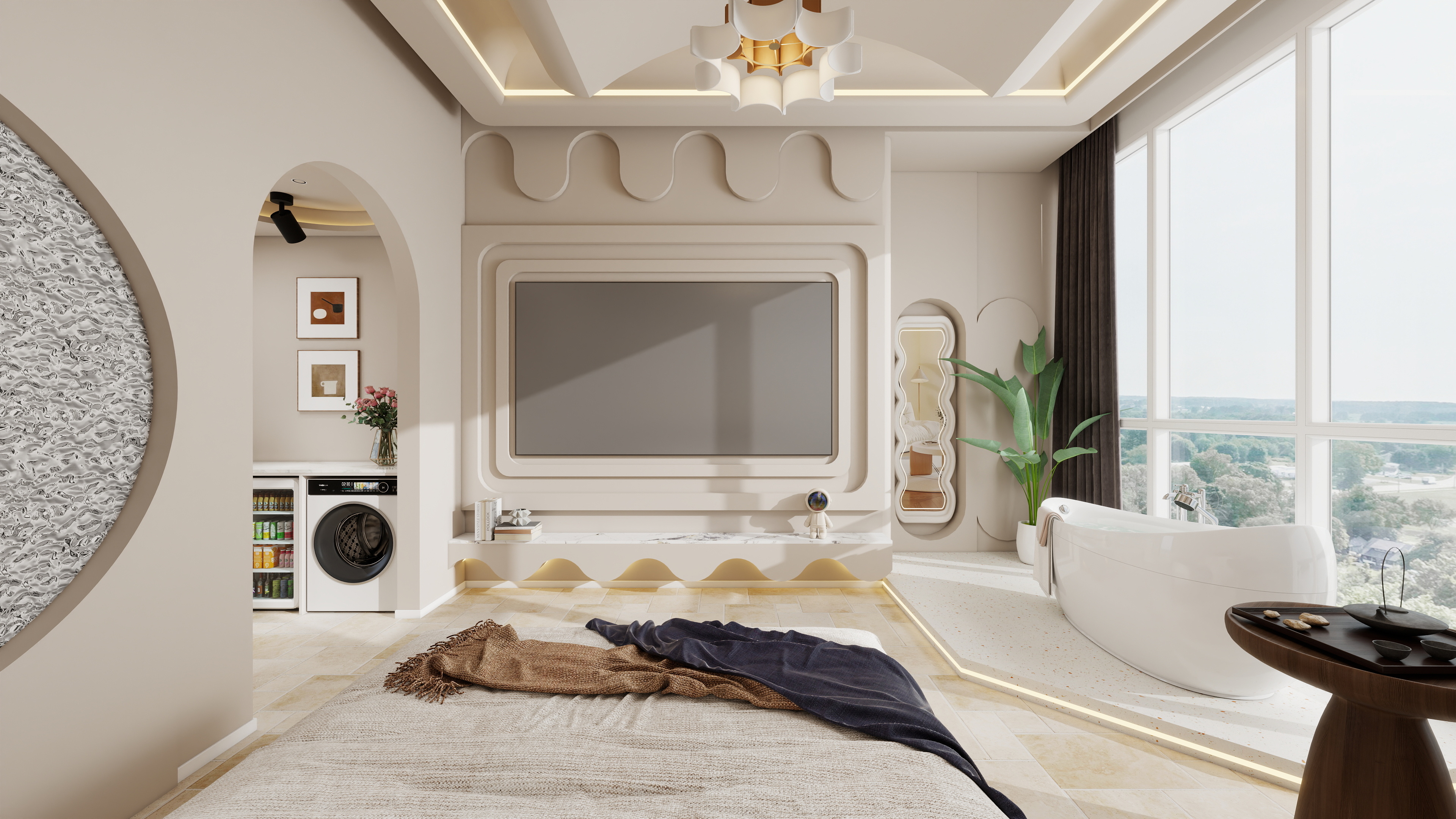 XINGGUANG-奶油风公寓-装修设计方案