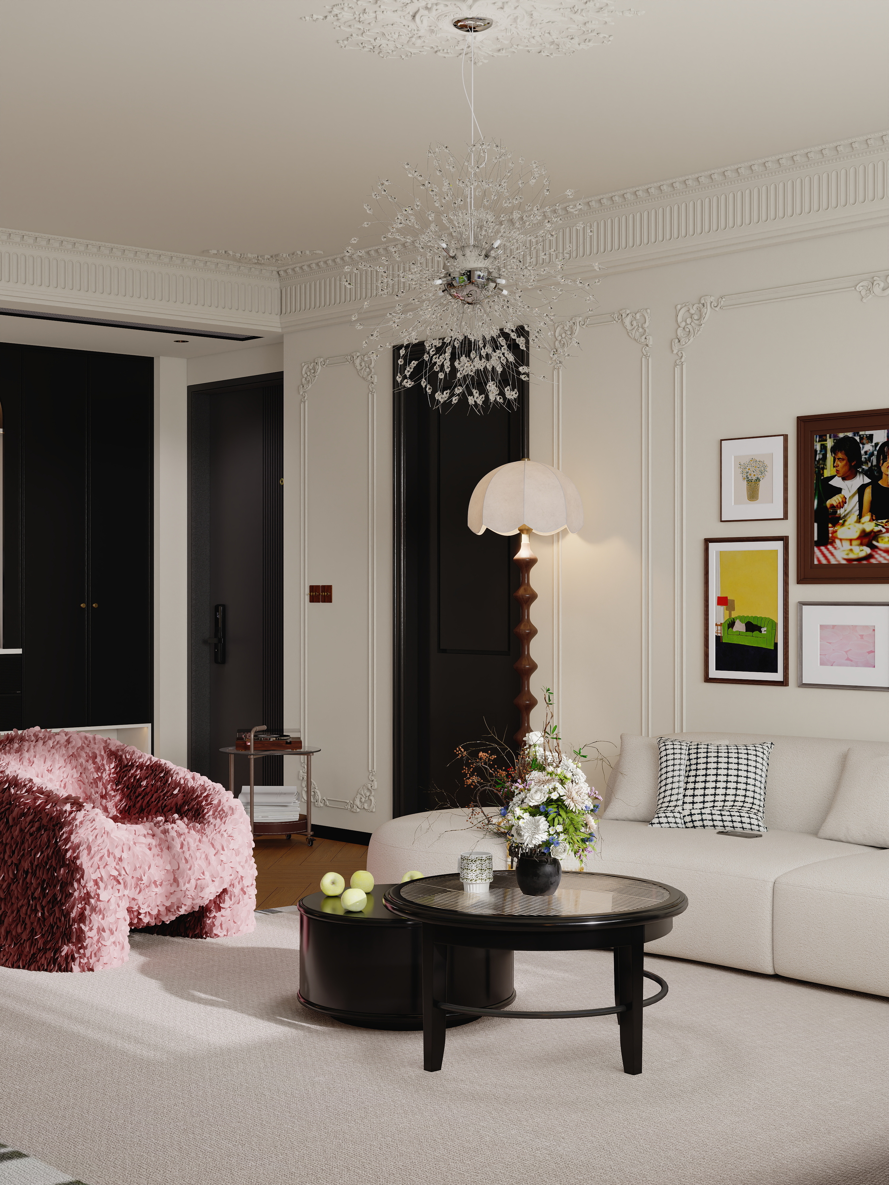 点点设计.-黑白轻法·二人世界-装修设计方案